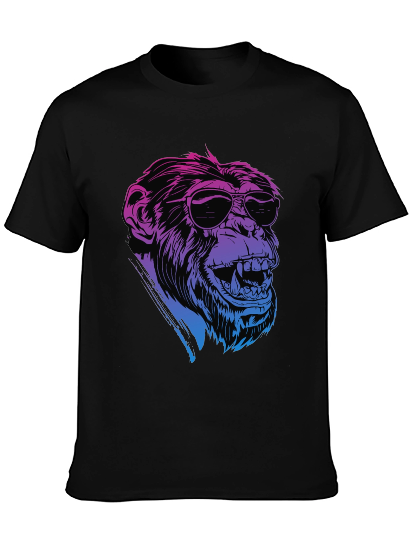 Cool Ape Graphic Tee - Retro Style
