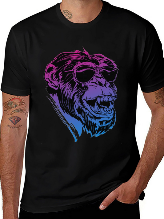 Cool Ape Graphic Tee - Retro Style