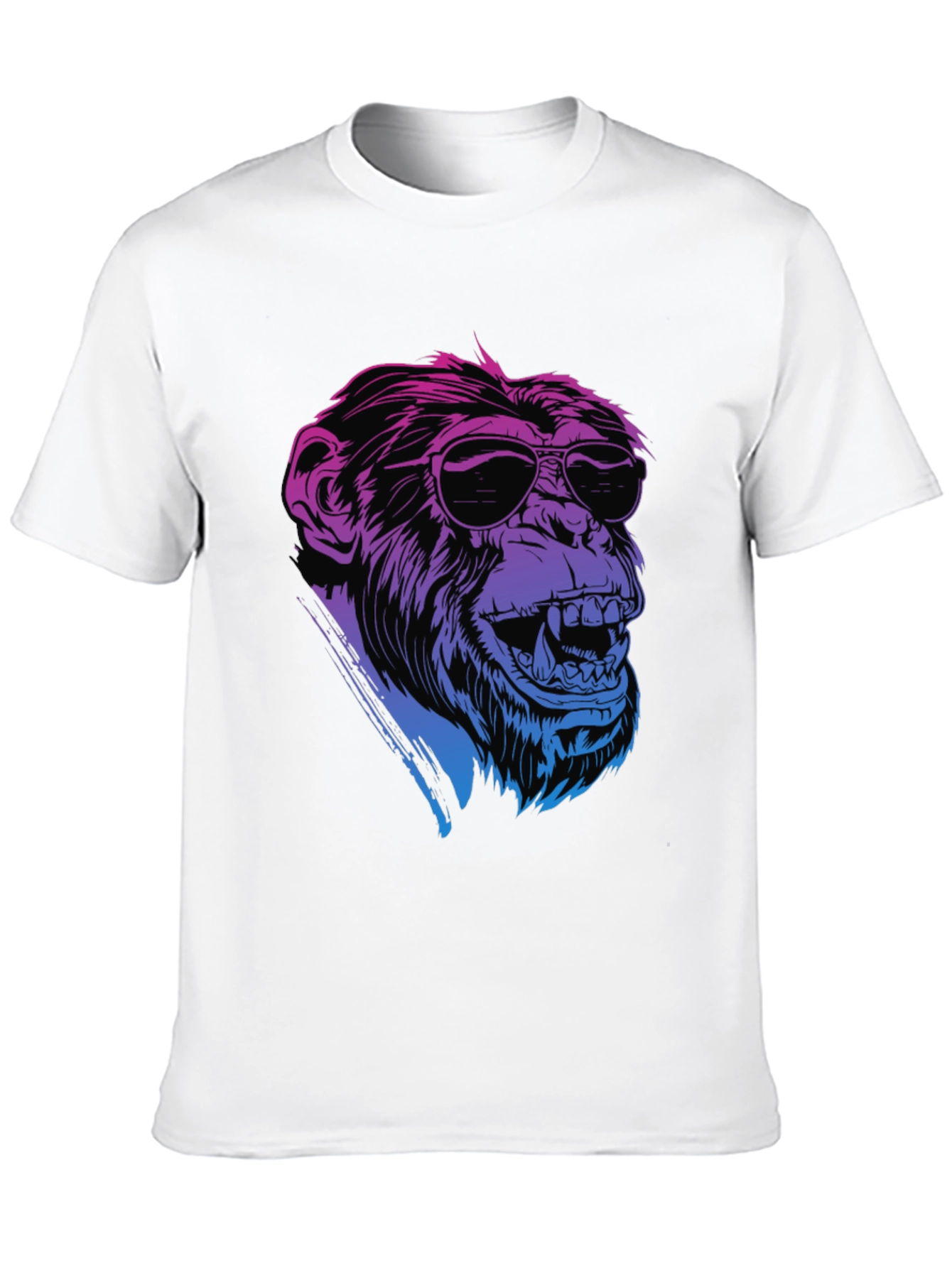 Cool Ape Graphic Tee - Retro Style