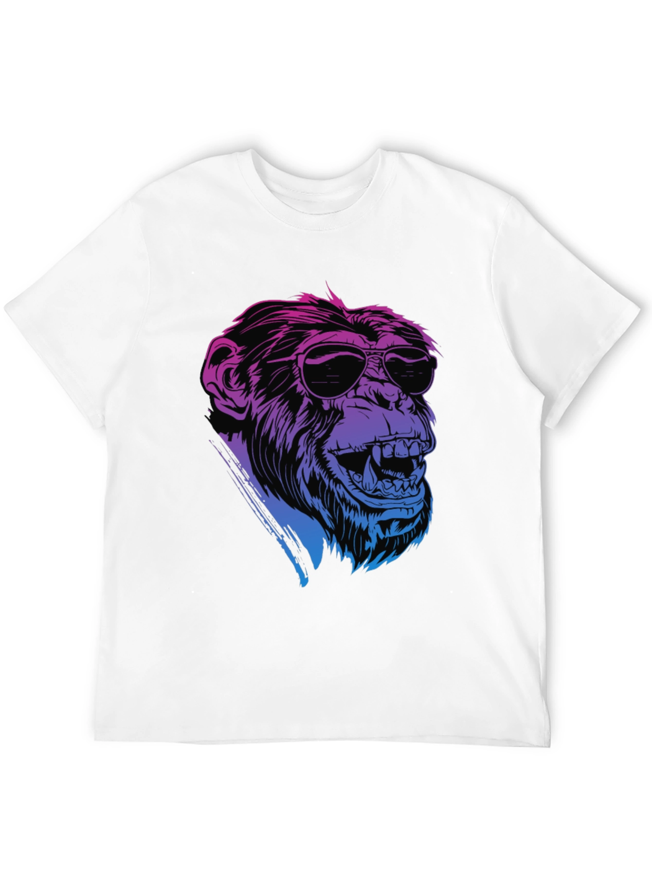 Cool Ape Graphic Tee - Retro Style