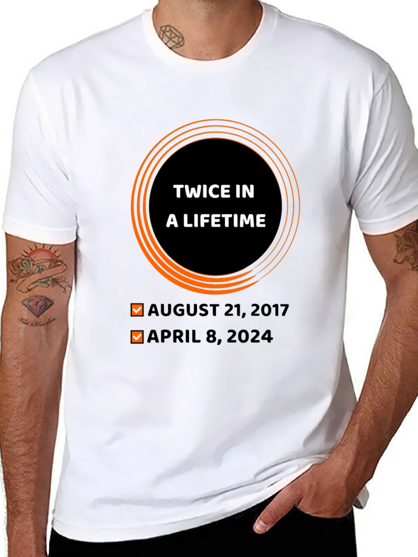 Twice In A Lifetime Eclipse Total Solar T-Shirt