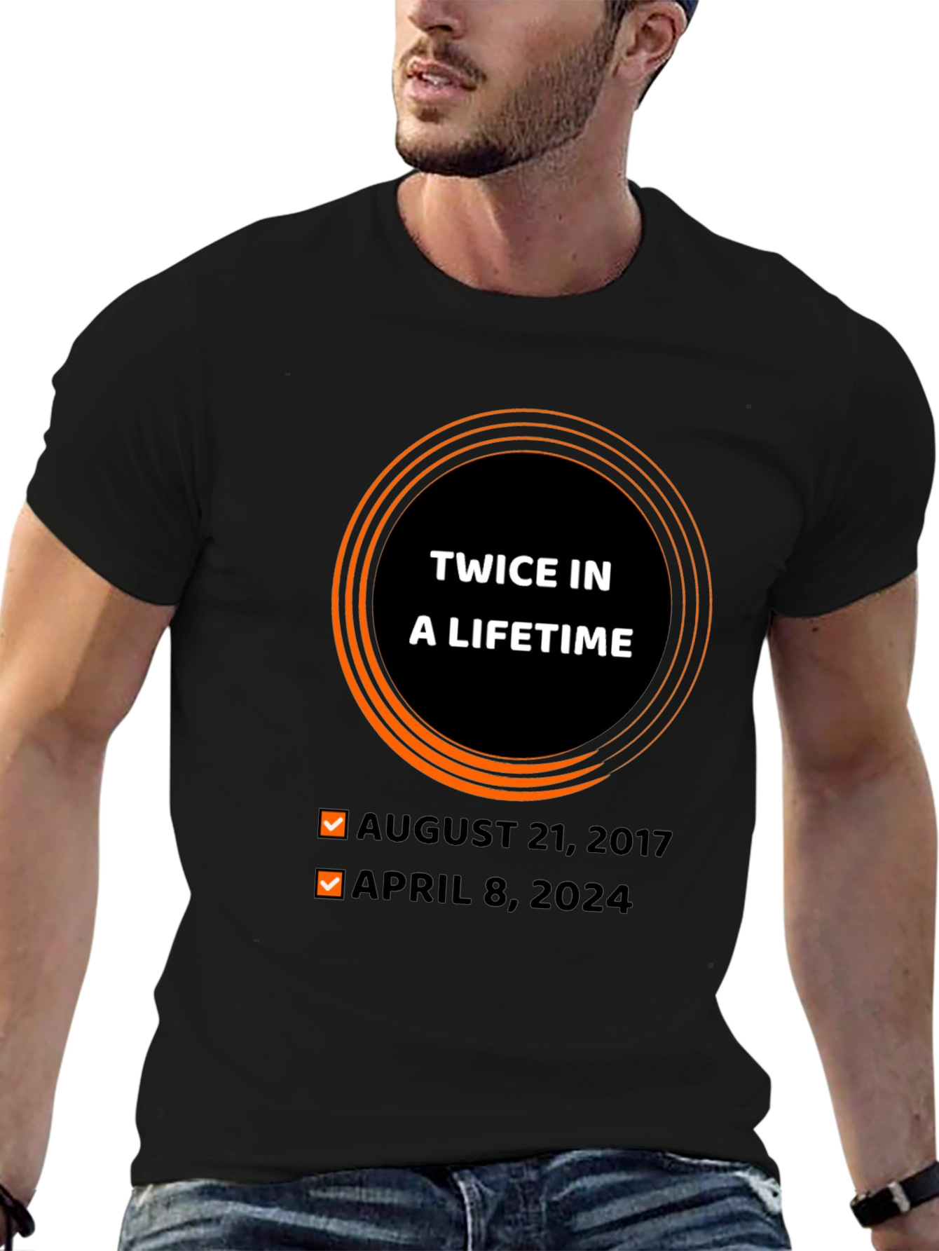 Twice In A Lifetime Eclipse Total Solar T-Shirt