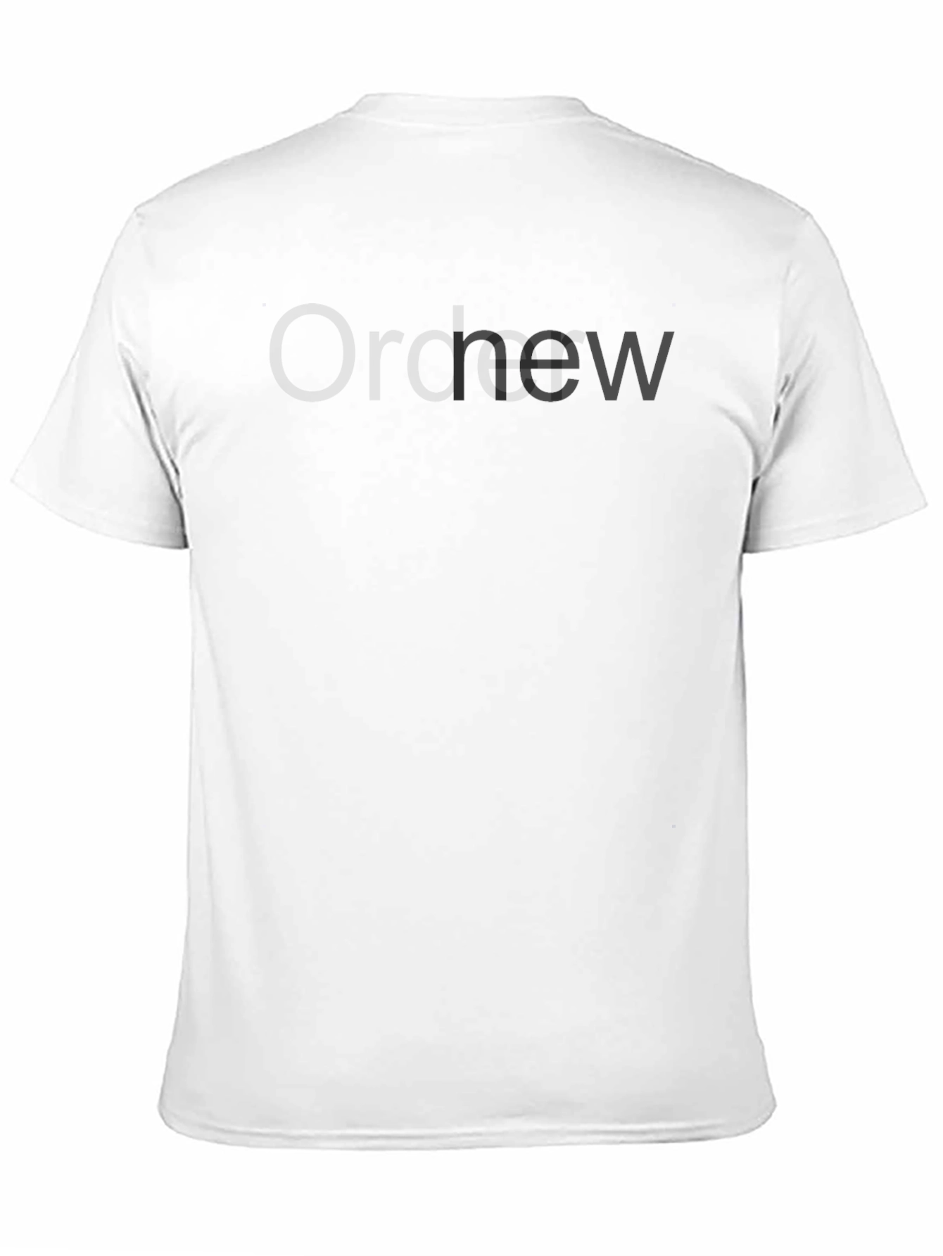 Orcnew Black T-Shirt - Casual Comfort