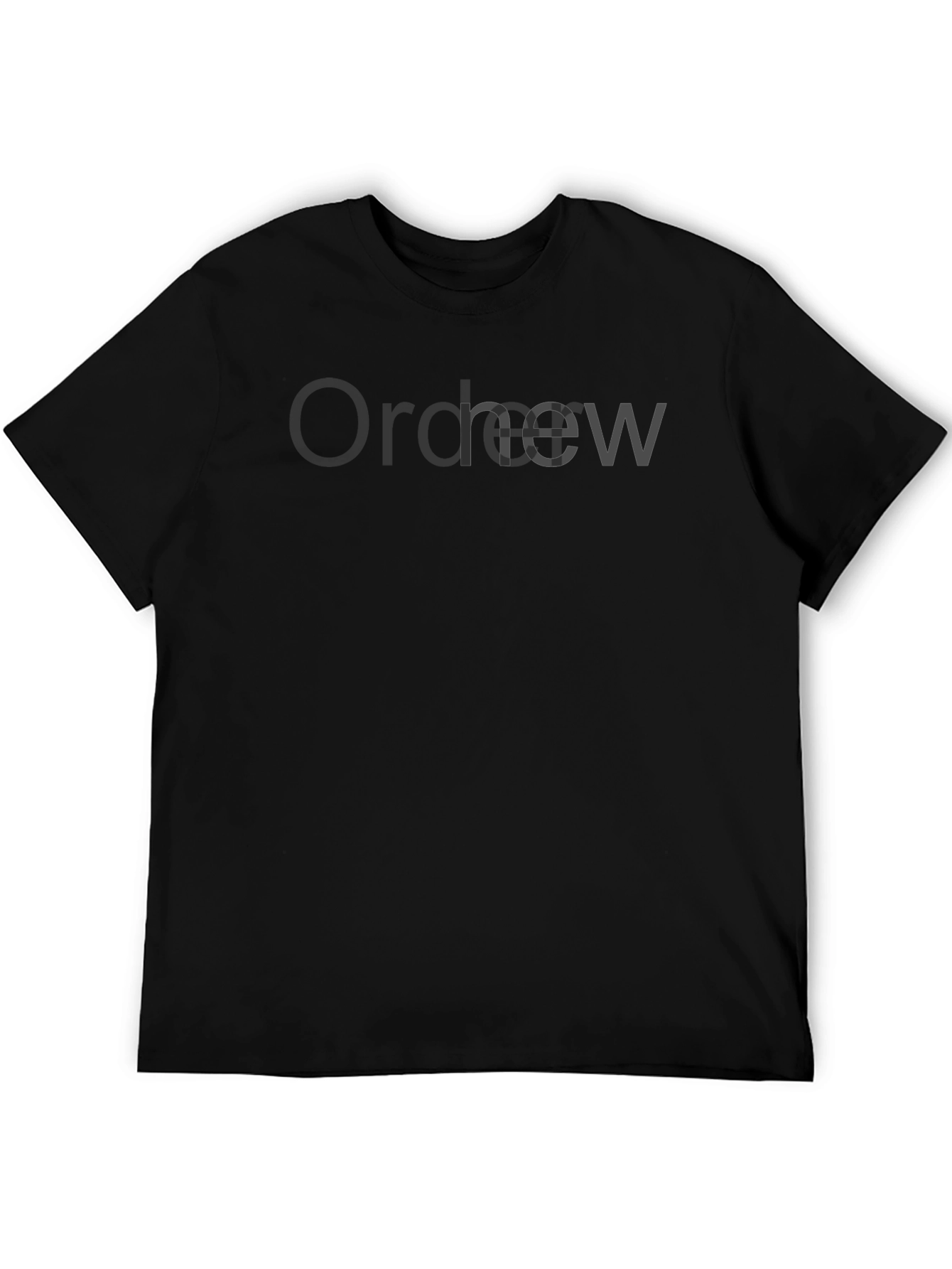 Orcnew Black T-Shirt - Casual Comfort