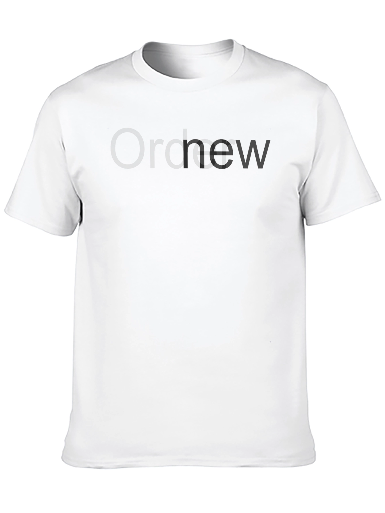 Orcnew Black T-Shirt - Casual Comfort