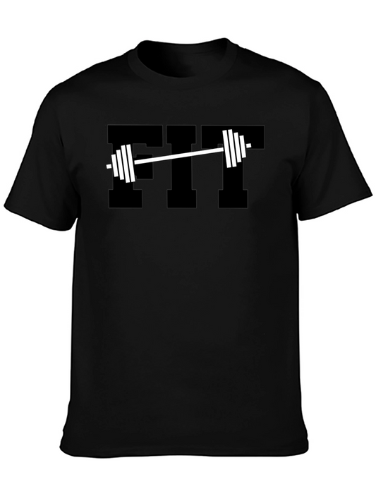 FIT Weightlifting Black T-Shirt