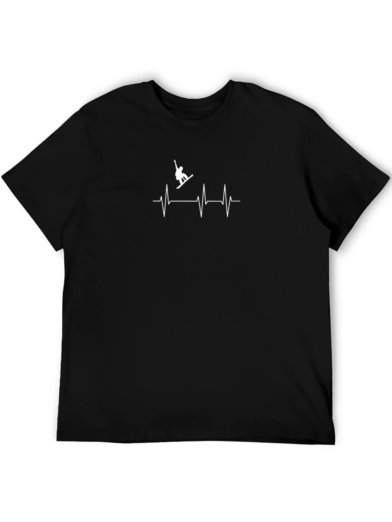 Snowboarding Heartbeat T-Shirt