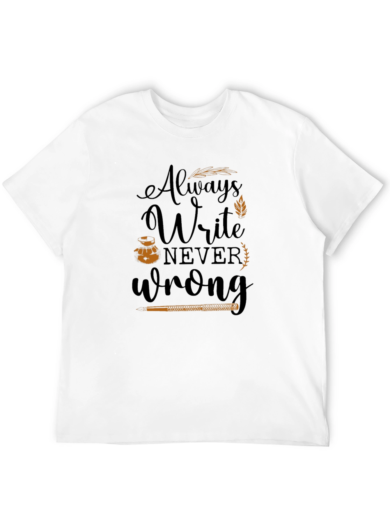 Always Write Graphic Tee - Black