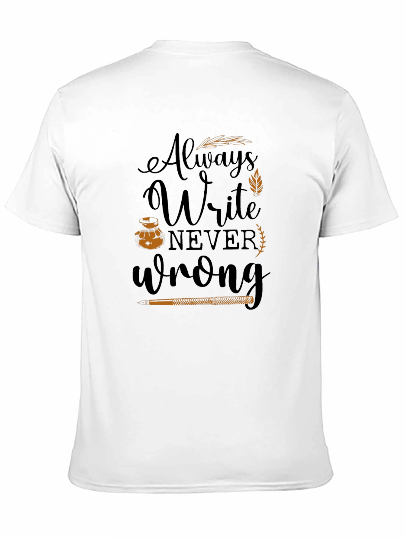 Always Write Graphic Tee - Black