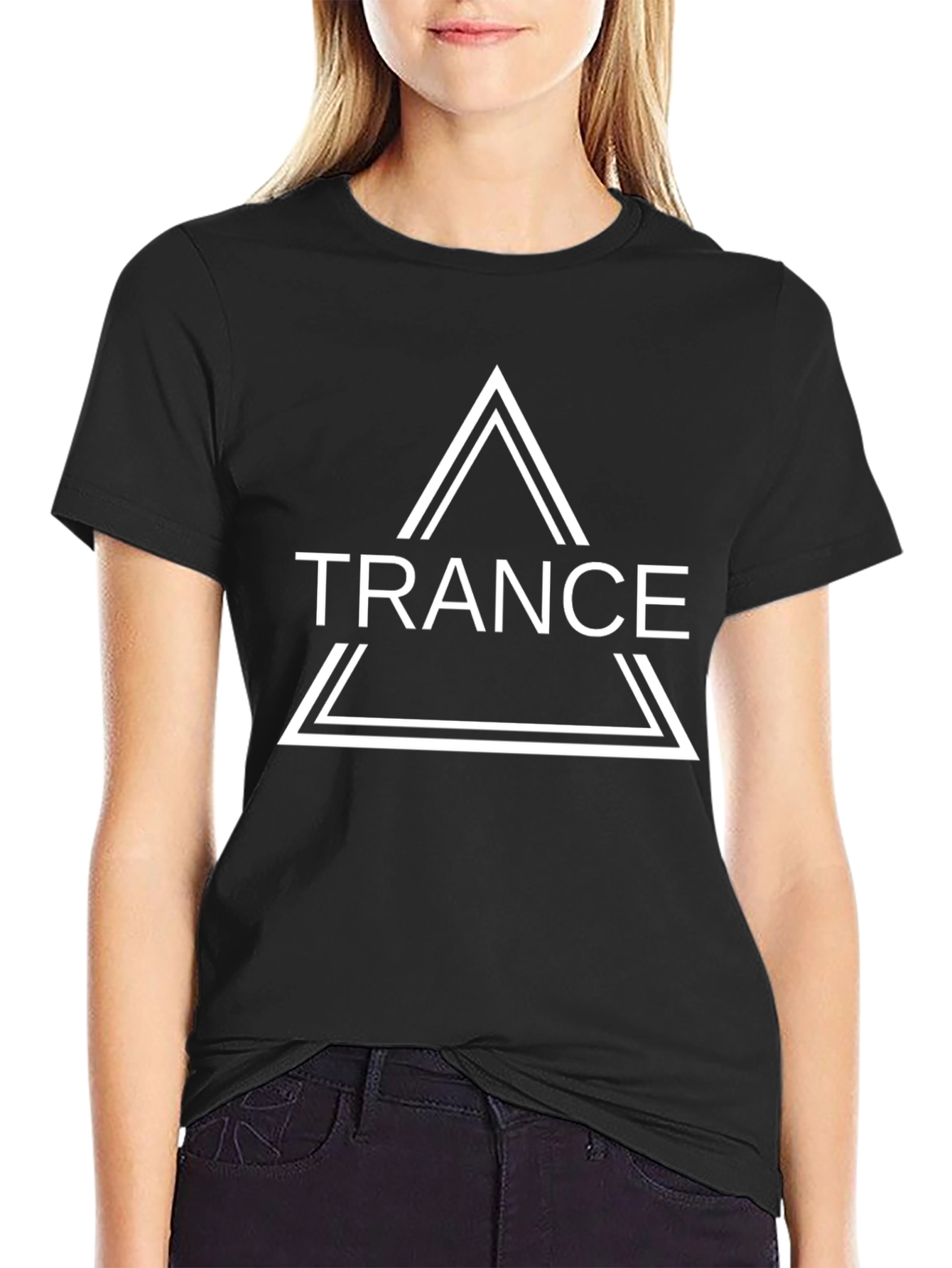 Trance Graphic Black T-Shirt