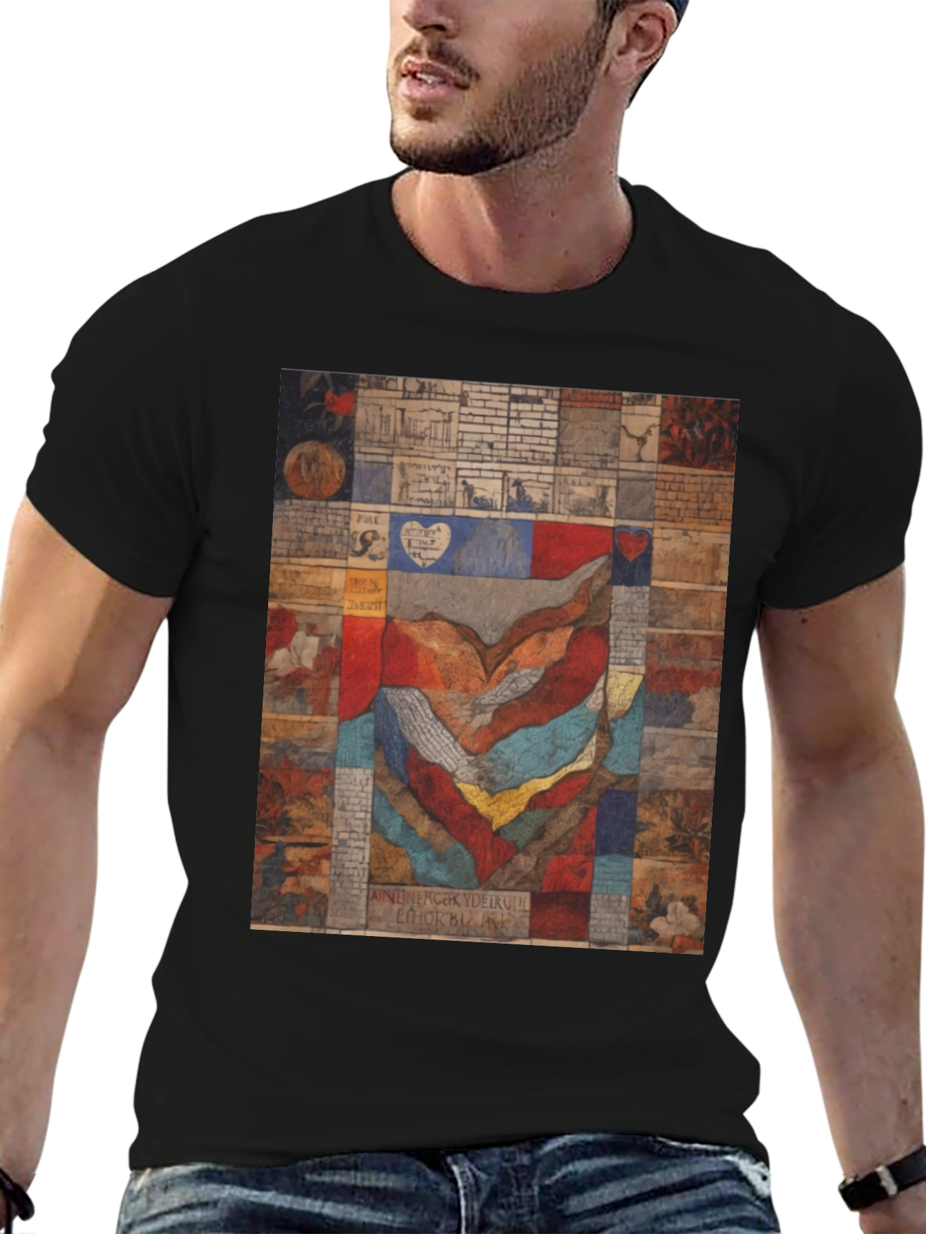 Abstract Art Tee - Unique Graphic T-Shirt