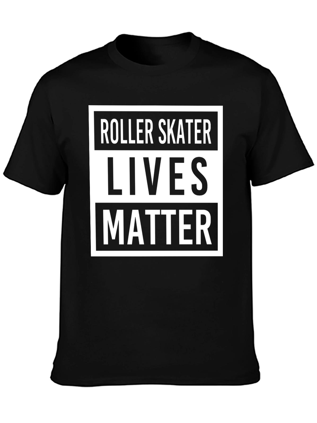 Roller Skater Lives Matter Graphic T-Shirt