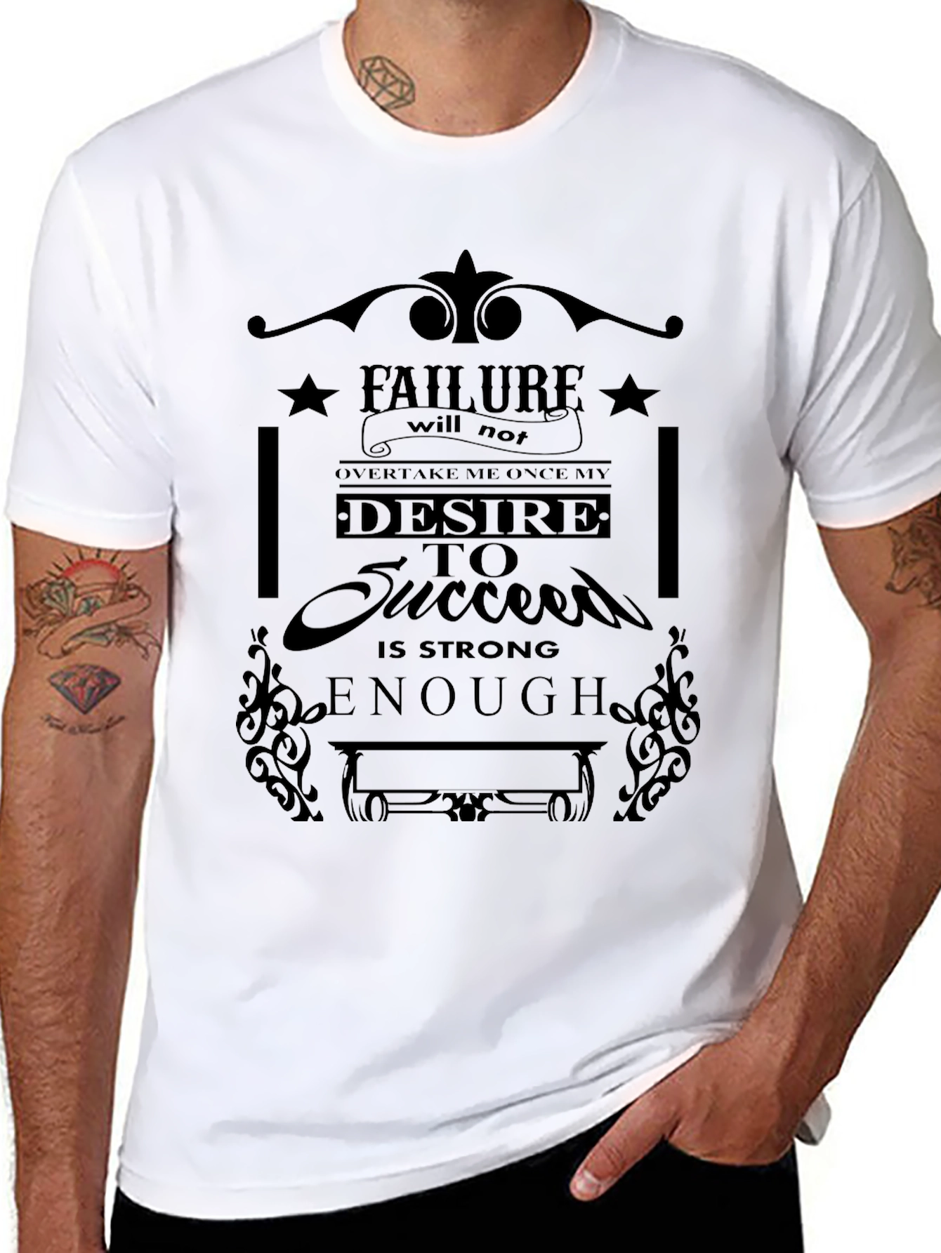 Motivational T-Shirt: Desire To Succeed