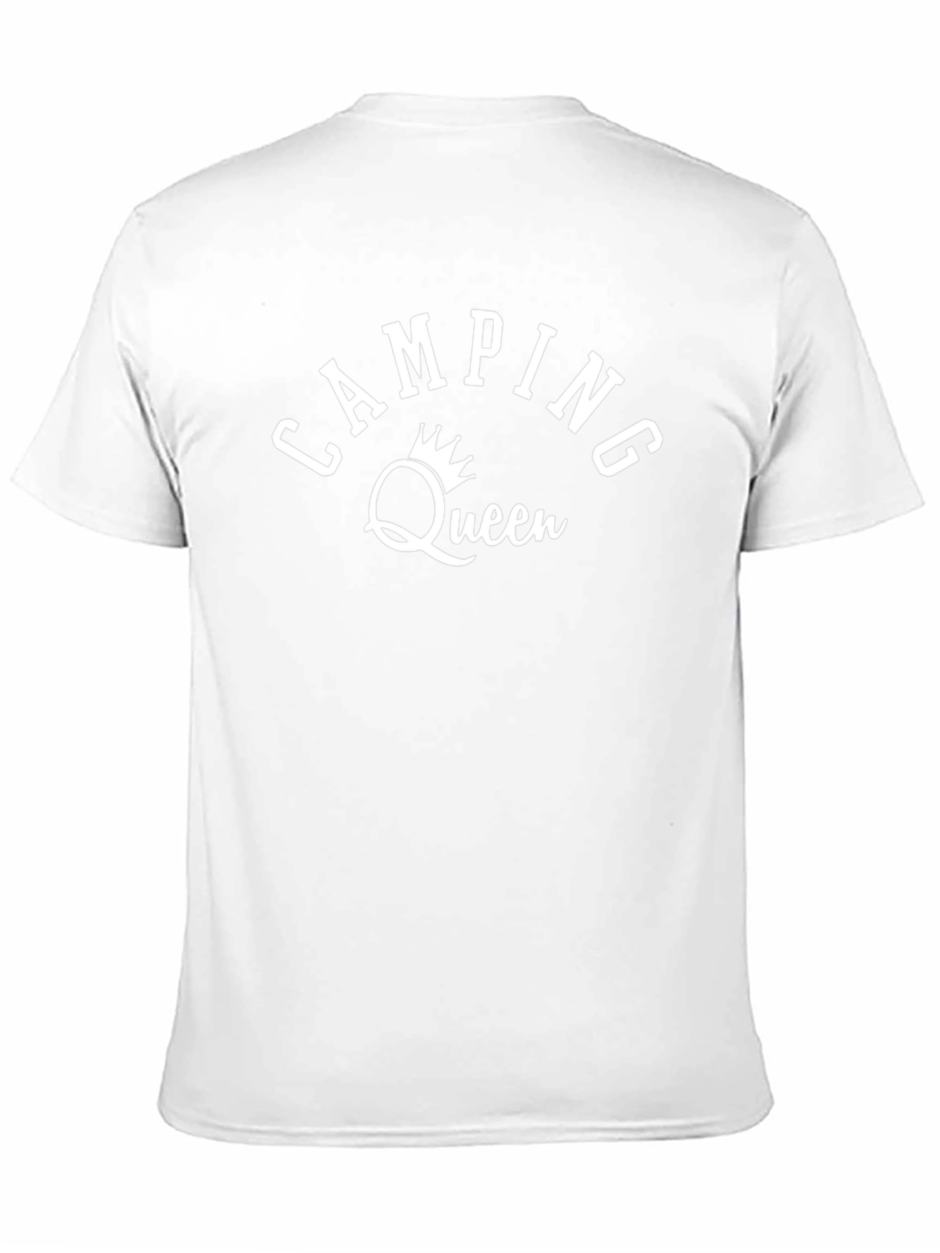 Camping Queen Black Graphic Tee