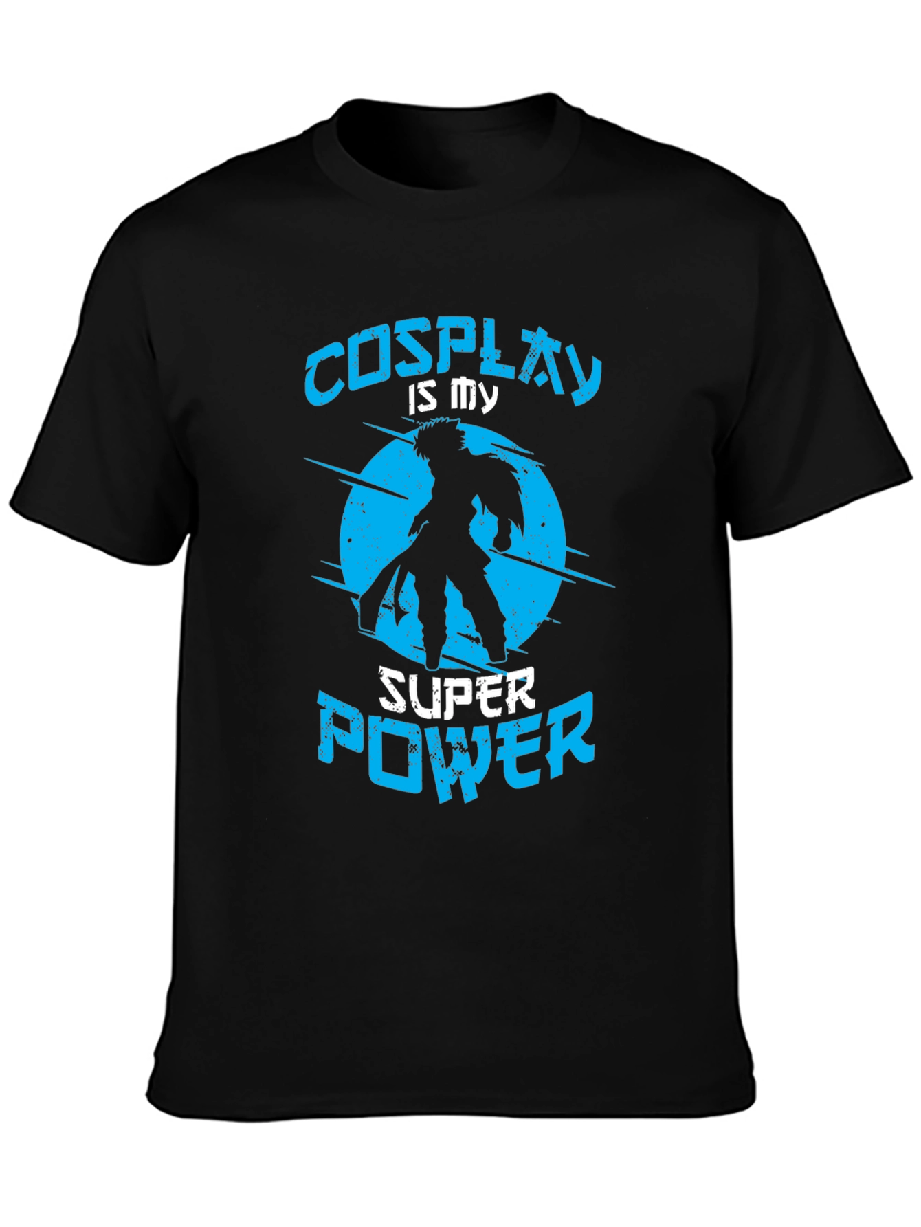 Cosplay is My Super Power Black T-Shirt