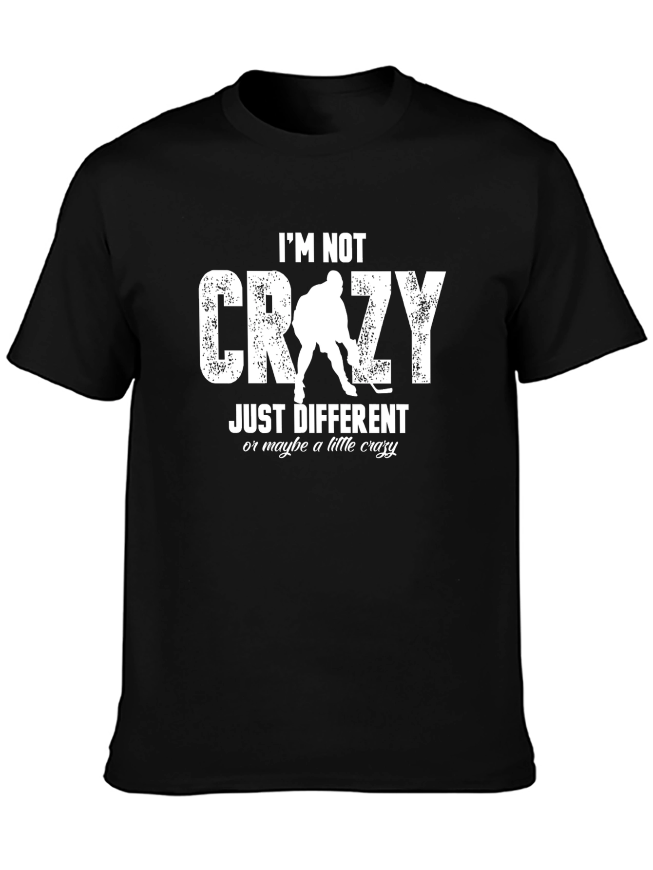 Im Not Crazy Hockey Graphic Tee