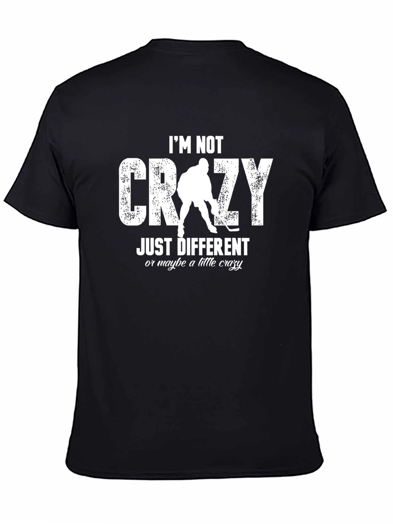 Im Not Crazy Hockey Graphic Tee