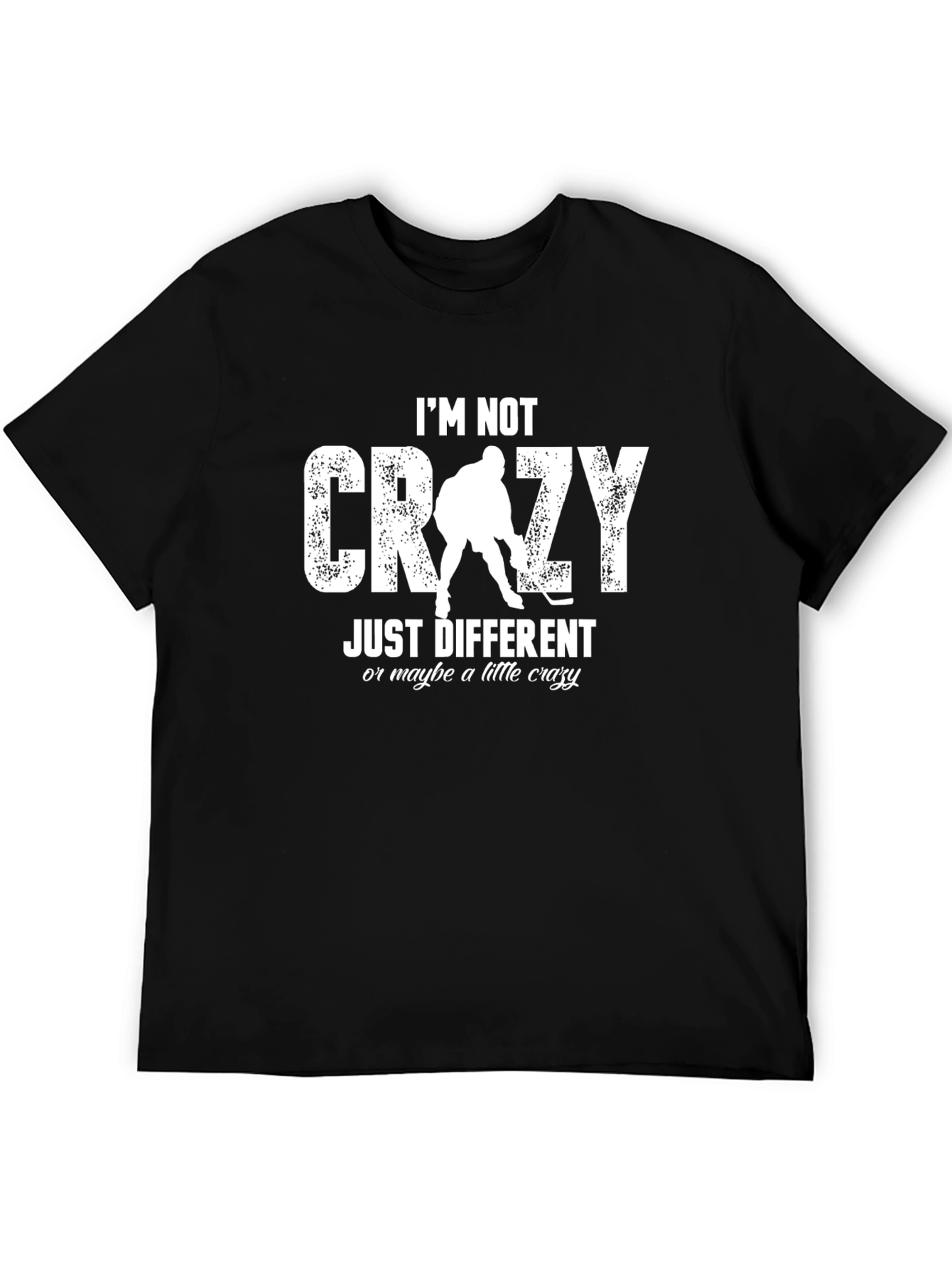 Im Not Crazy Hockey Graphic Tee