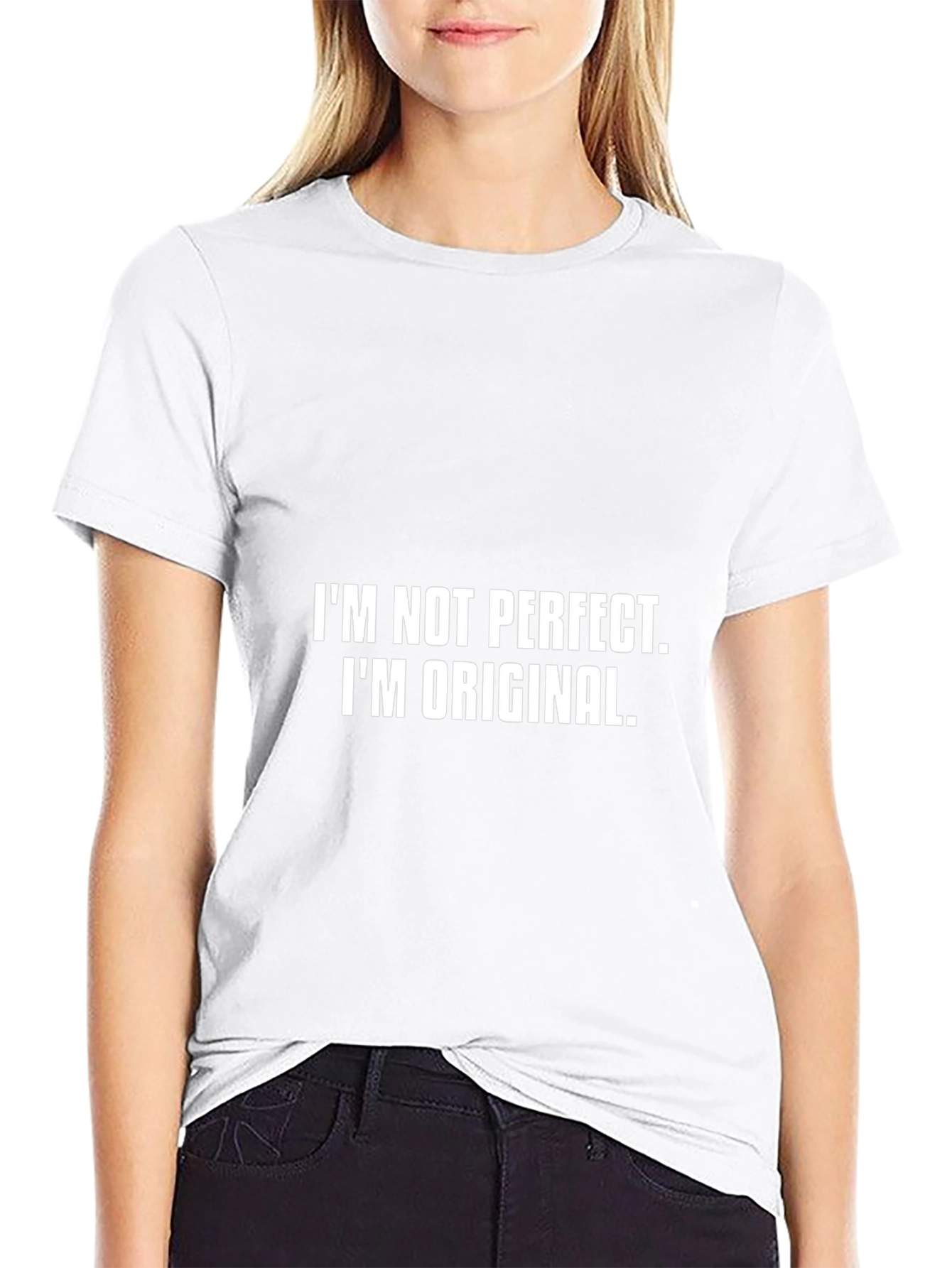 Original Graphic Tee - Im Not Perfect