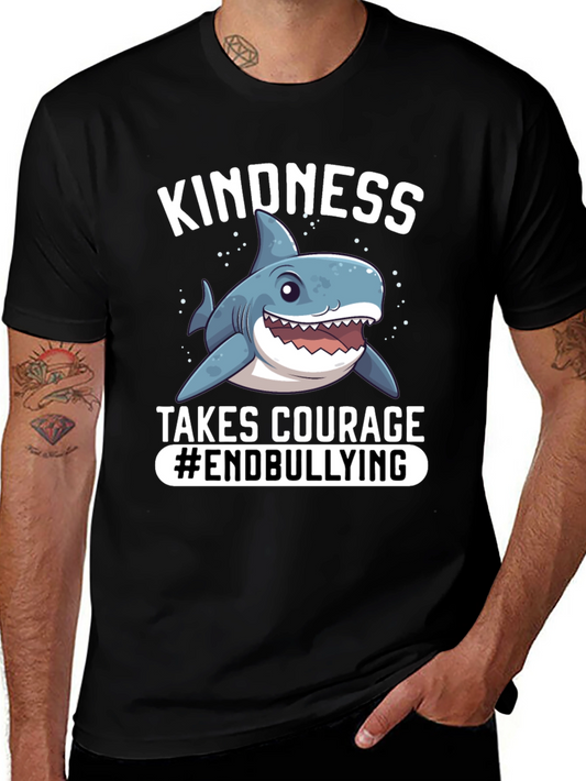 Kindness Shark Tee - Anti-Bullying Design