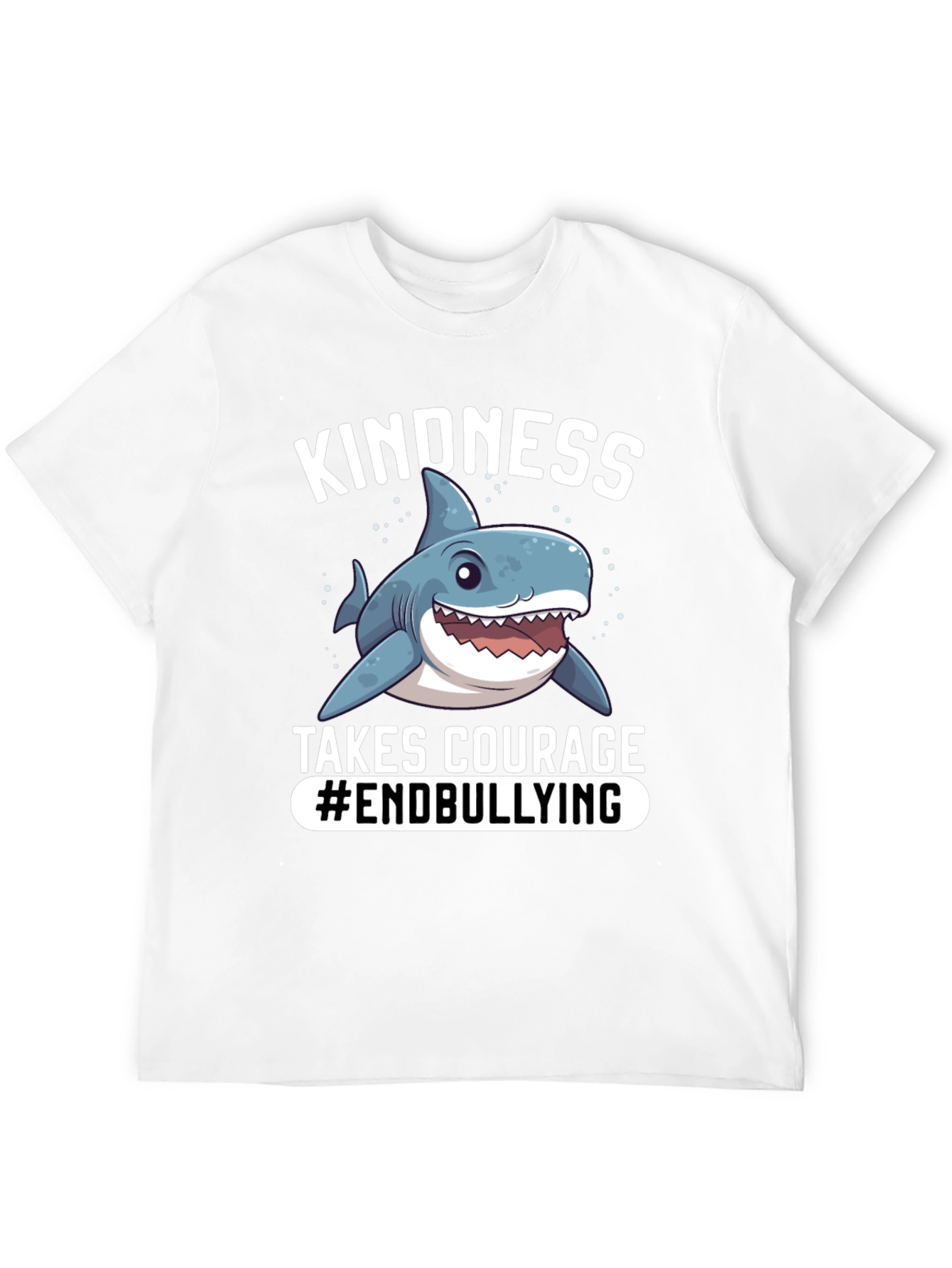 Kindness Shark Tee - Anti-Bullying Design