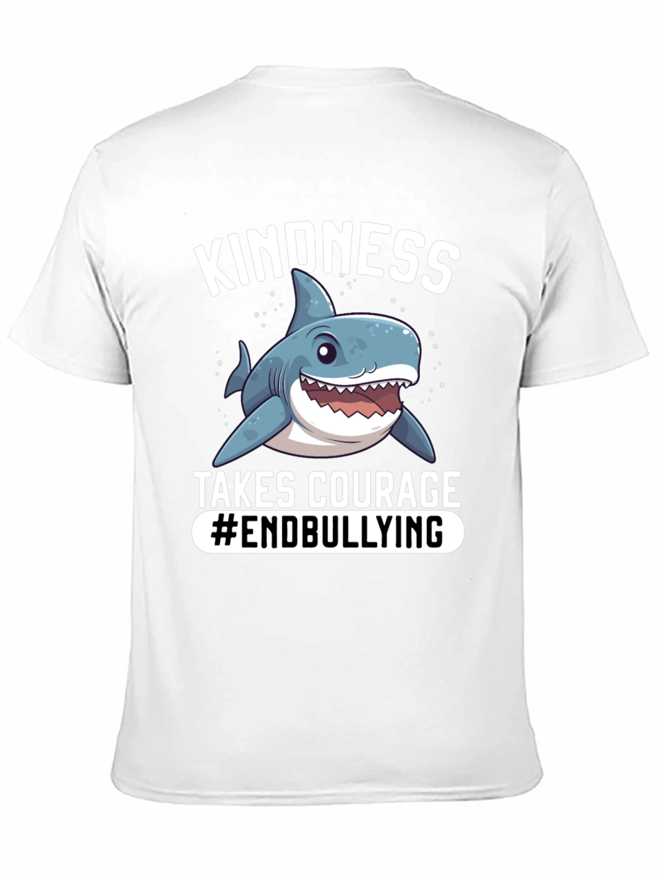 Kindness Shark Tee - Anti-Bullying Design