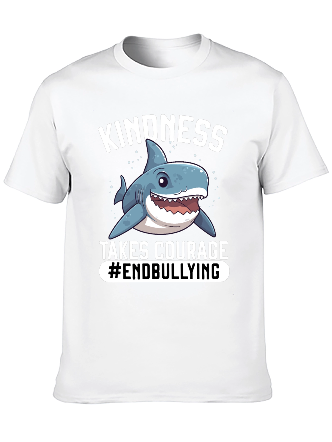 Kindness Shark Tee - Anti-Bullying Design