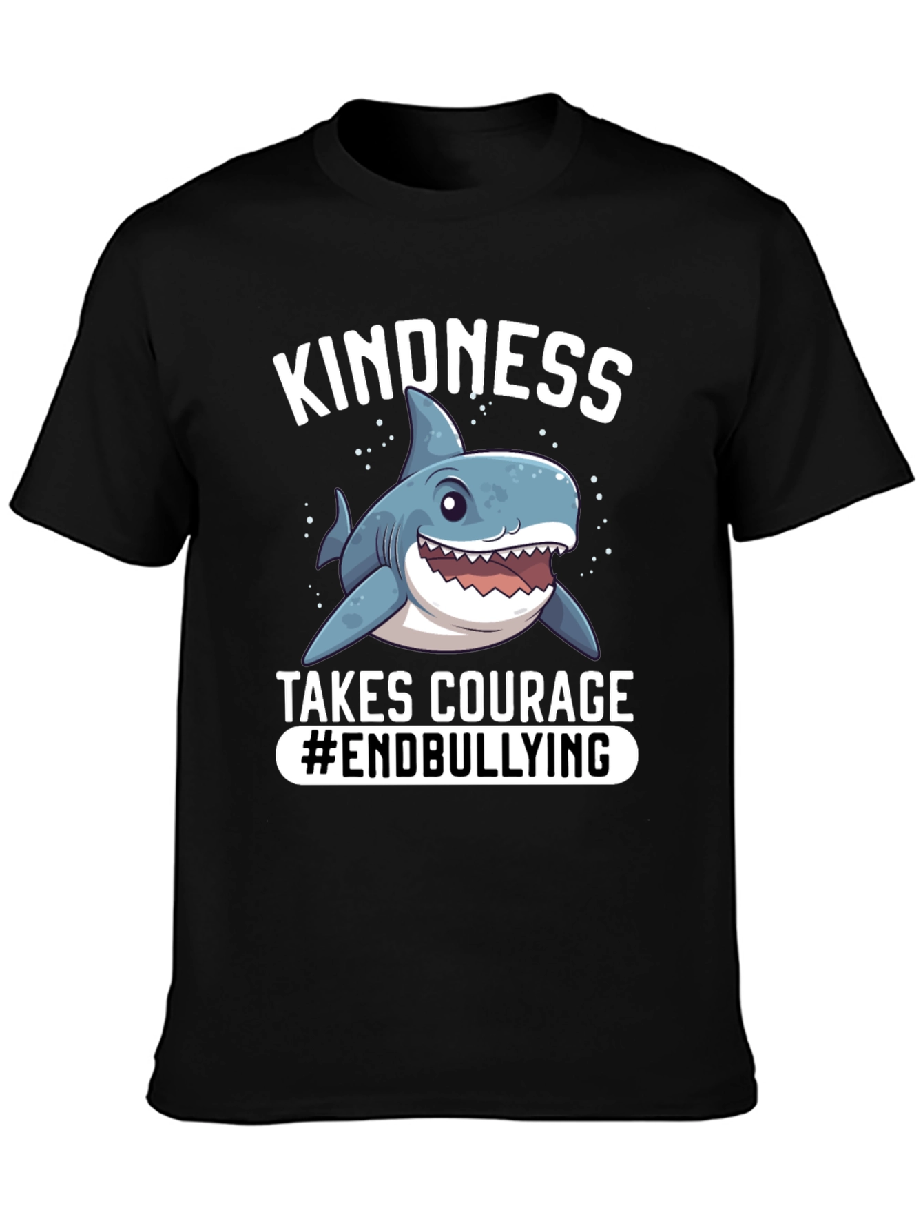 Kindness Shark Tee - Anti-Bullying Design