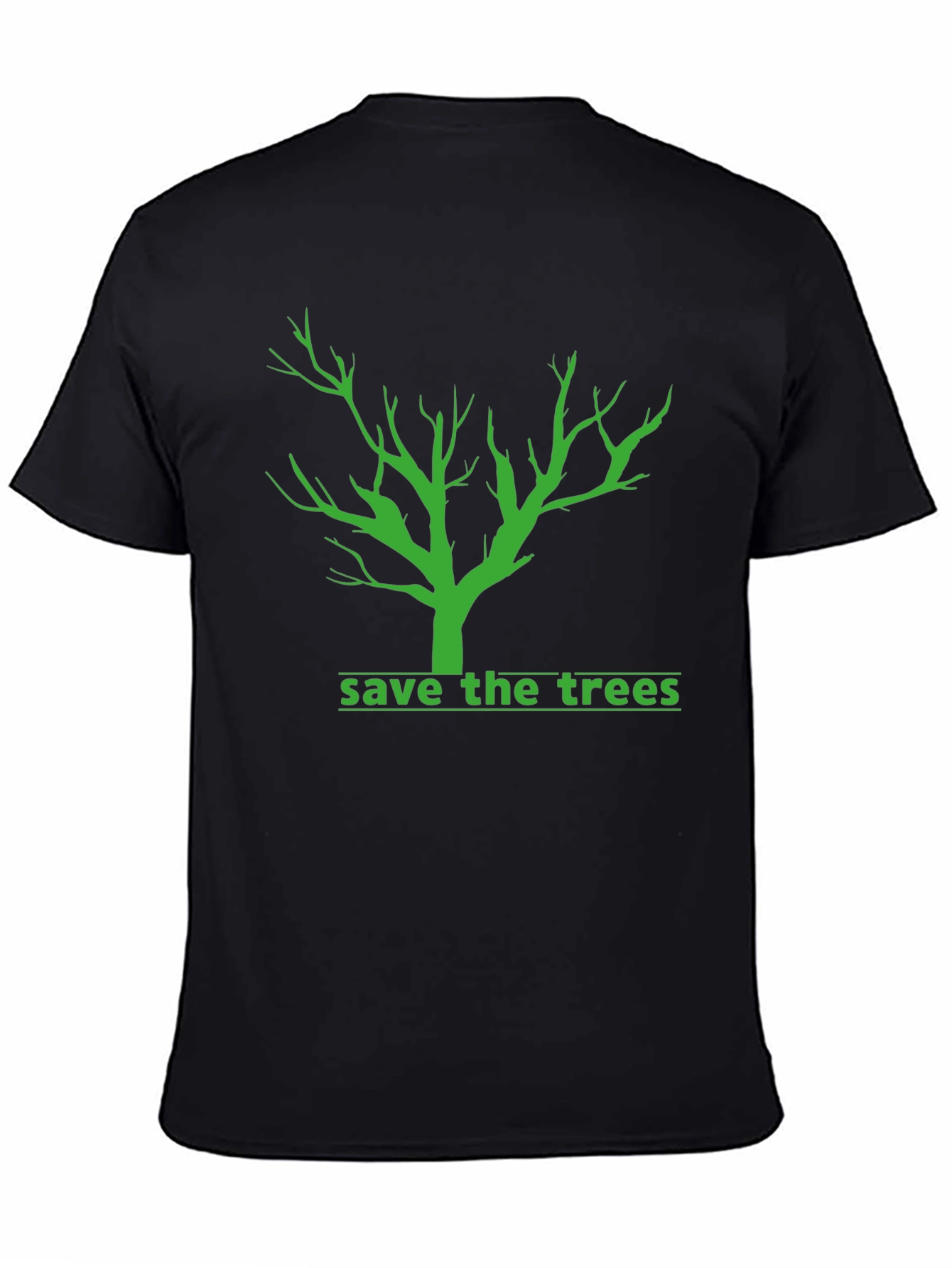 Save the Trees Graphic Tee - Eco-Friendly Statement Shirt