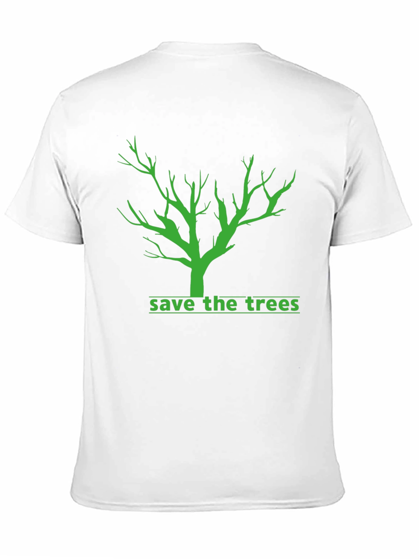 Save the Trees Graphic Tee - Eco-Friendly Statement Shirt