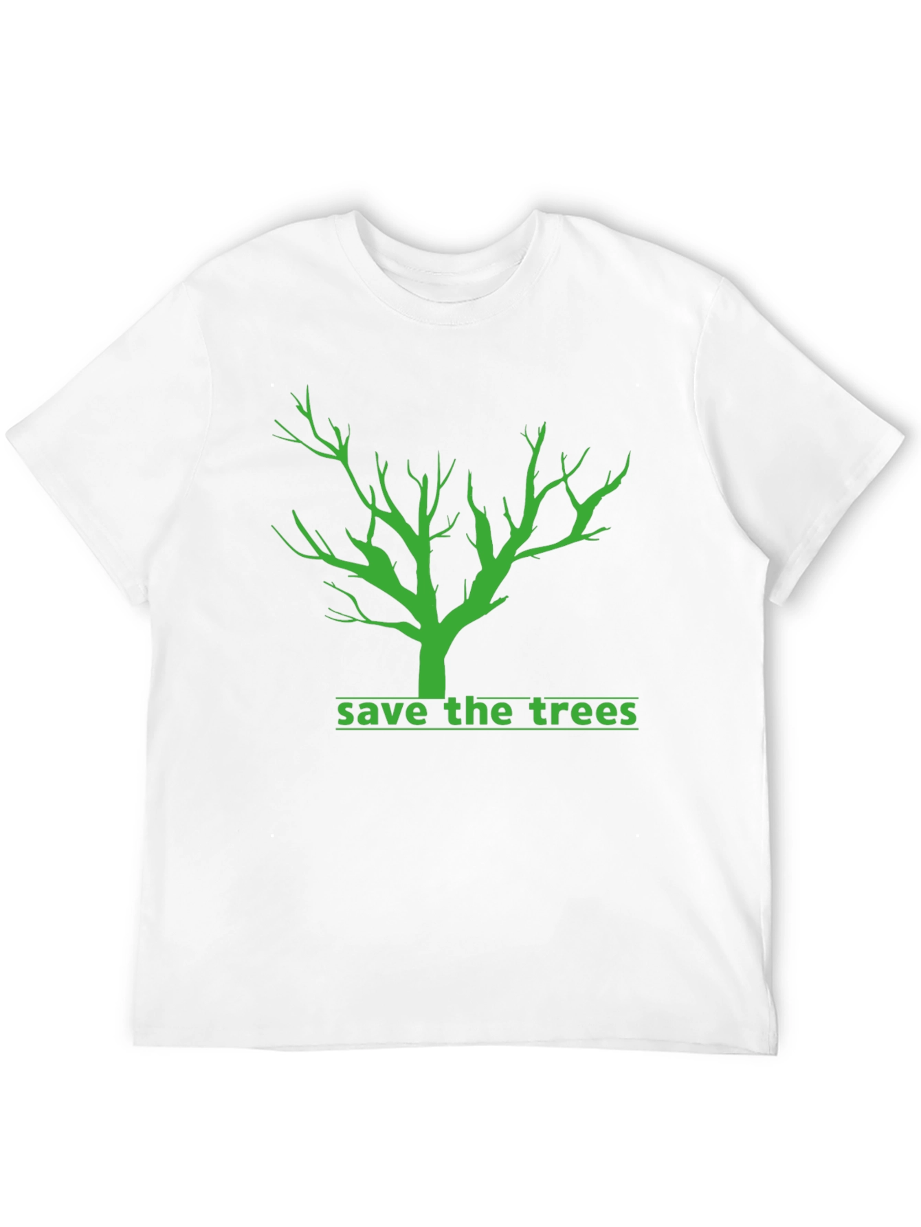 Save the Trees Graphic Tee - Eco-Friendly Statement Shirt