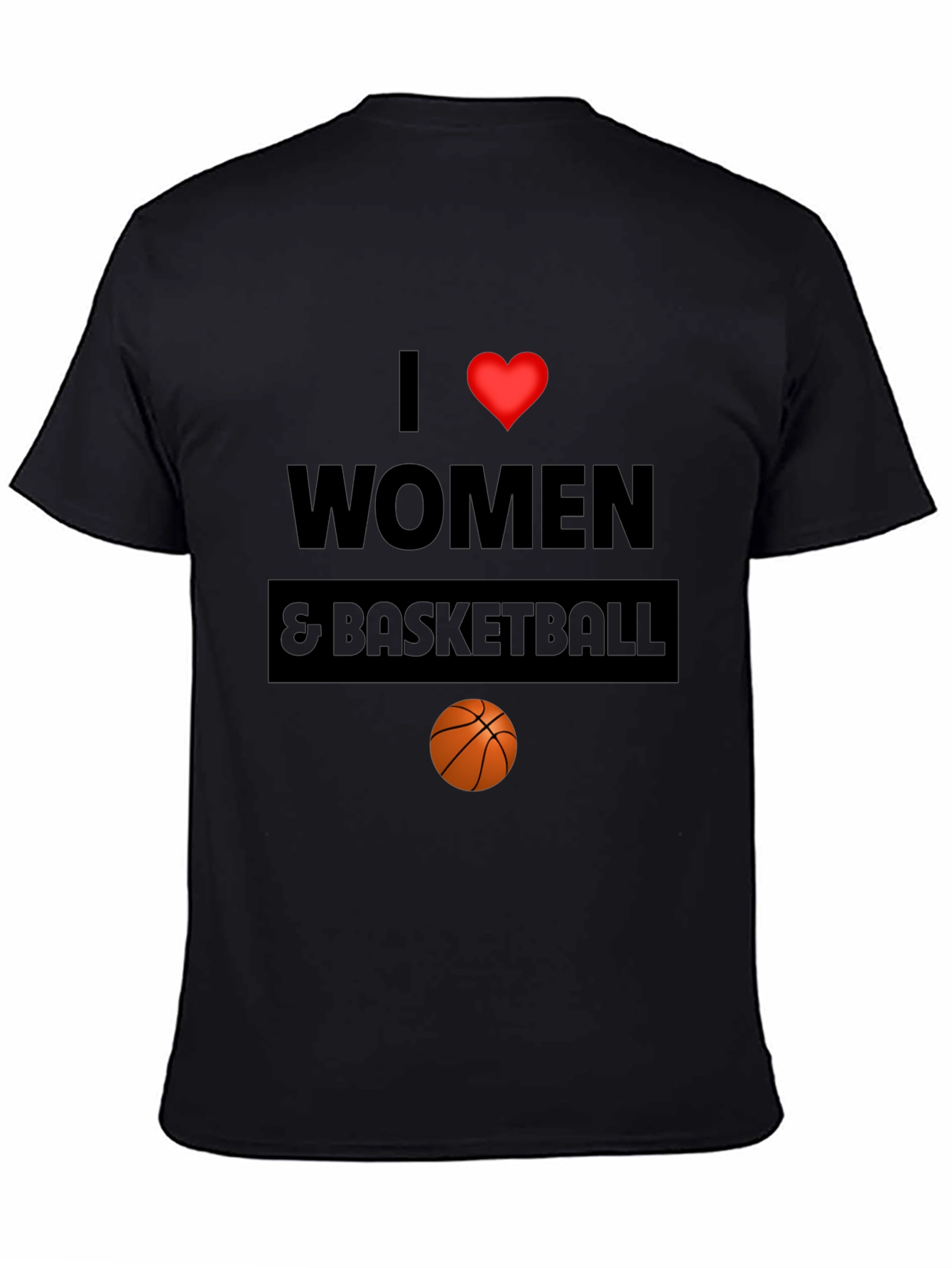 I Love Women & Basketball Graphic Tee