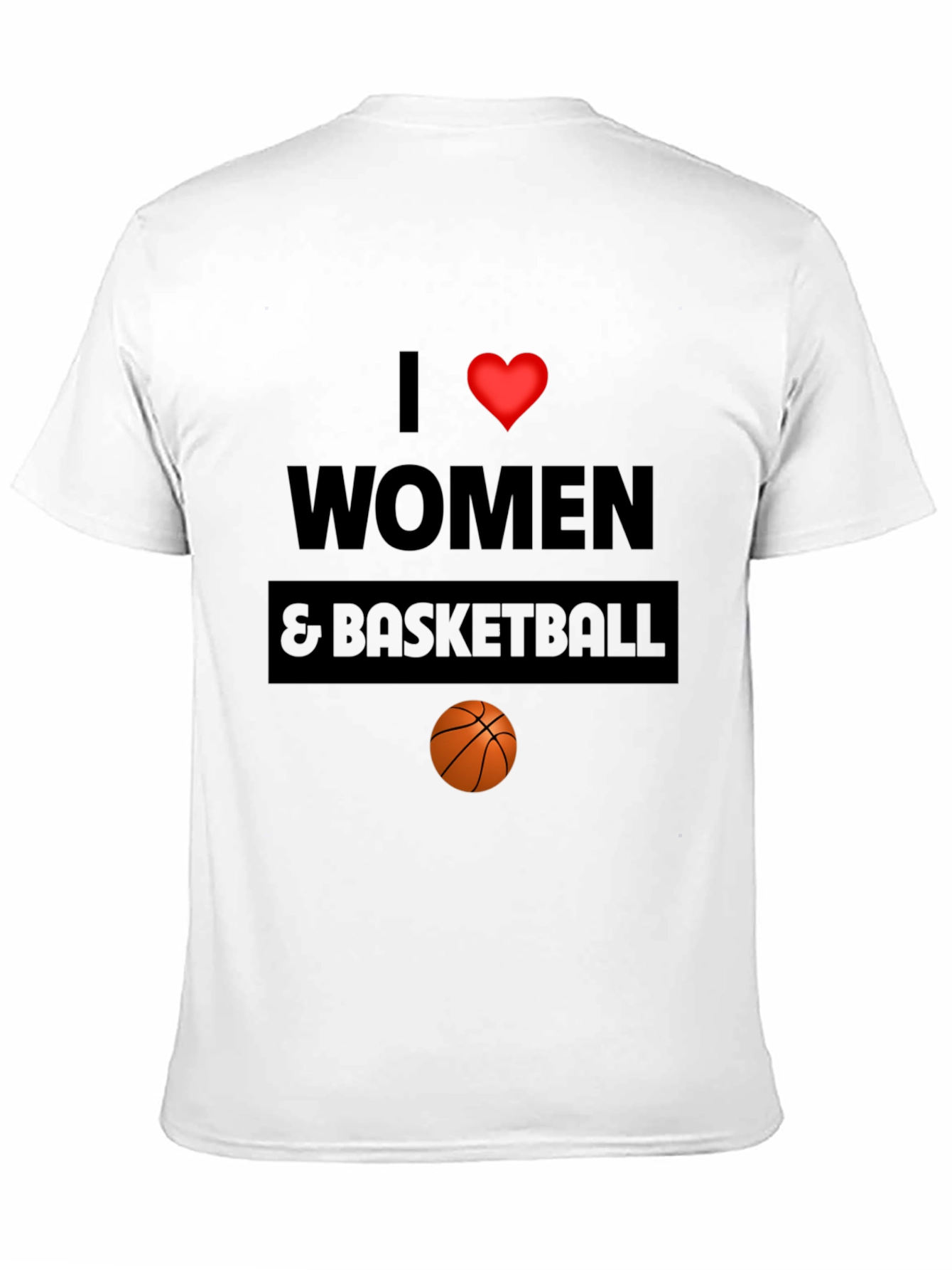 I Love Women & Basketball Graphic Tee