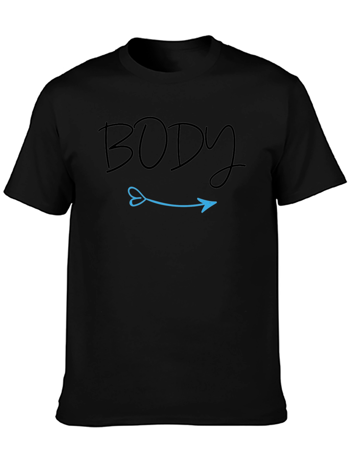 Body Arrow Tee - Unisex Softstyle Cotton Graphic T-Shirt