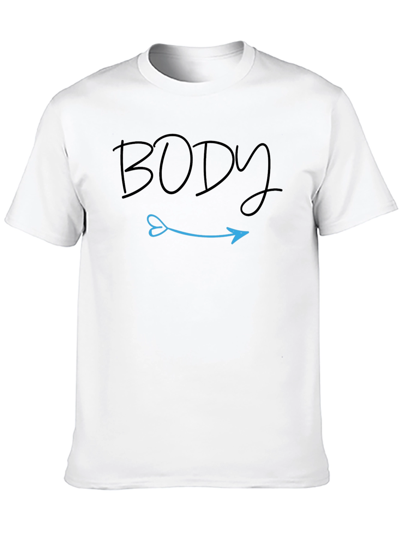 Body Arrow Tee - Unisex Softstyle Cotton Graphic T-Shirt