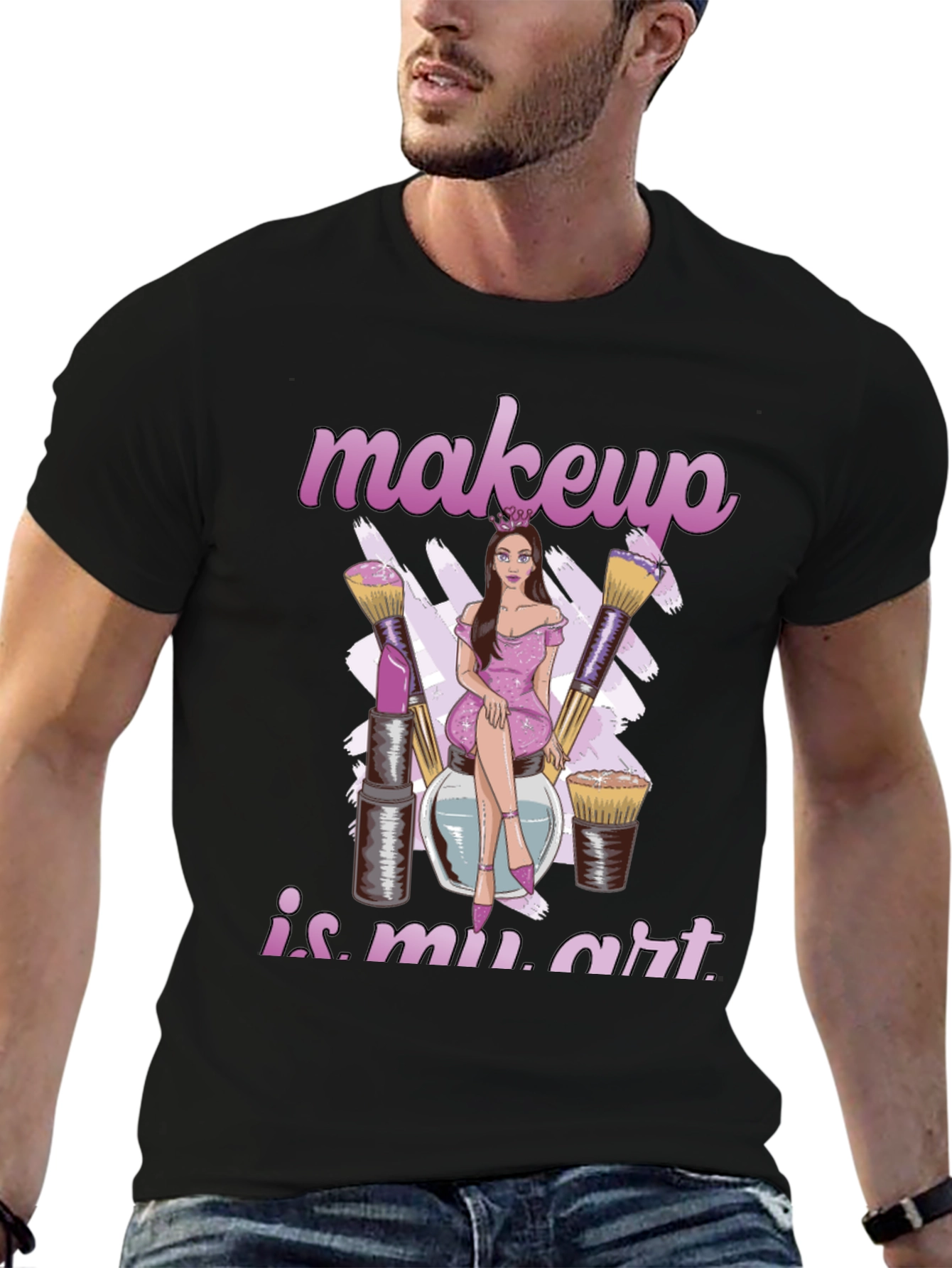 Makeup Is My Art Graphic Tee