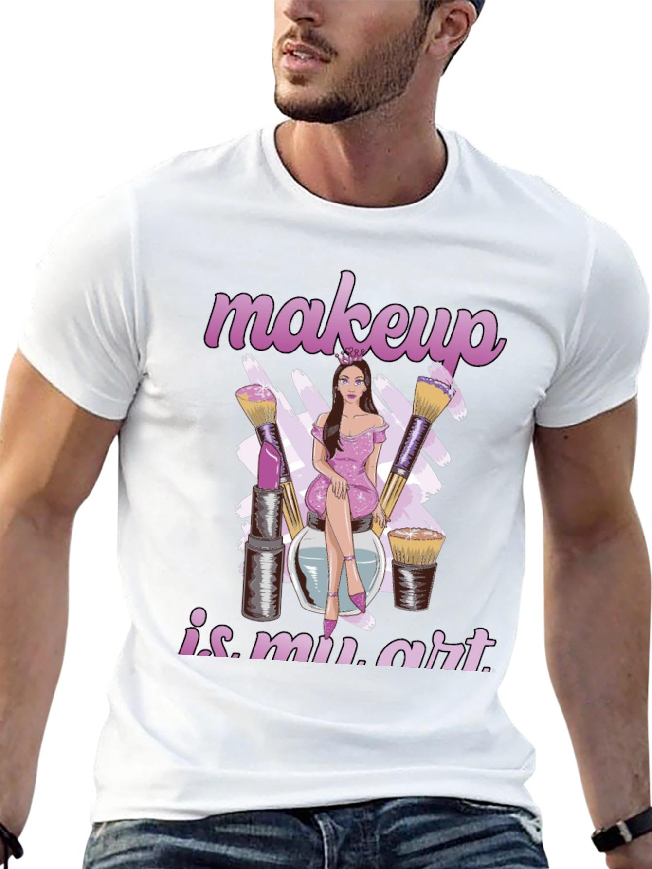 Makeup Is My Art Graphic Tee