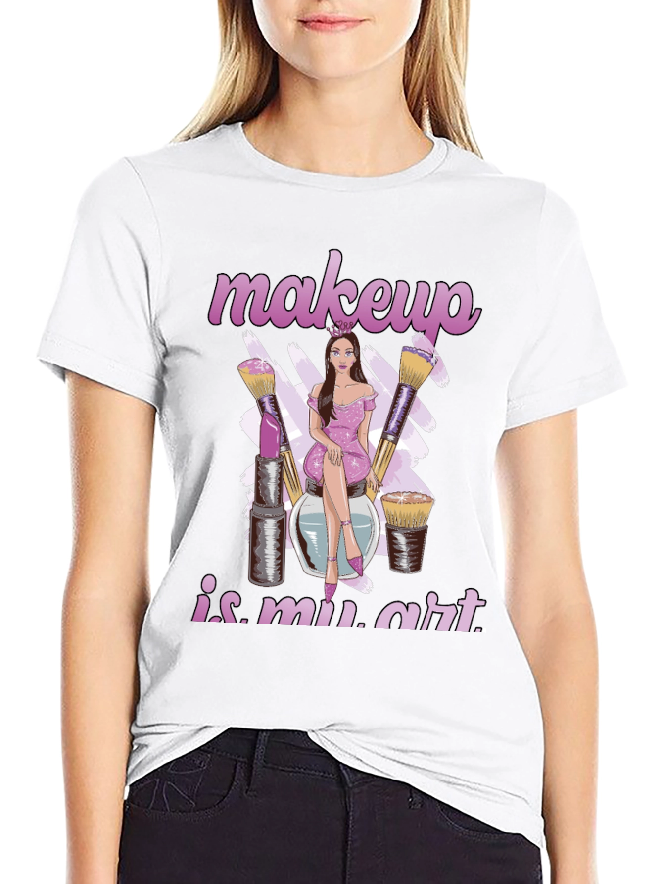 Makeup Is My Art Graphic Tee