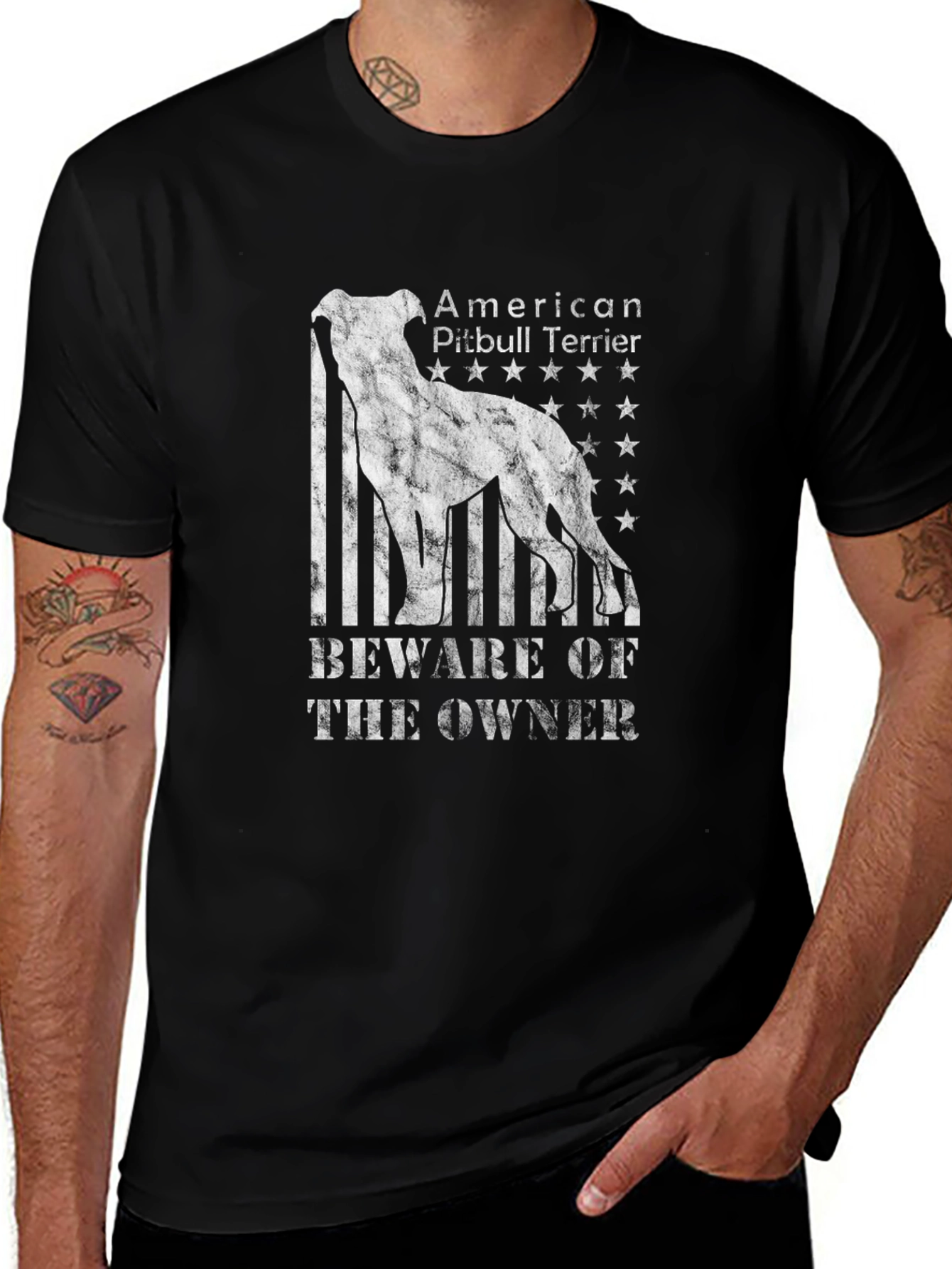 American Pitbull Terrier Graphic T-Shirt