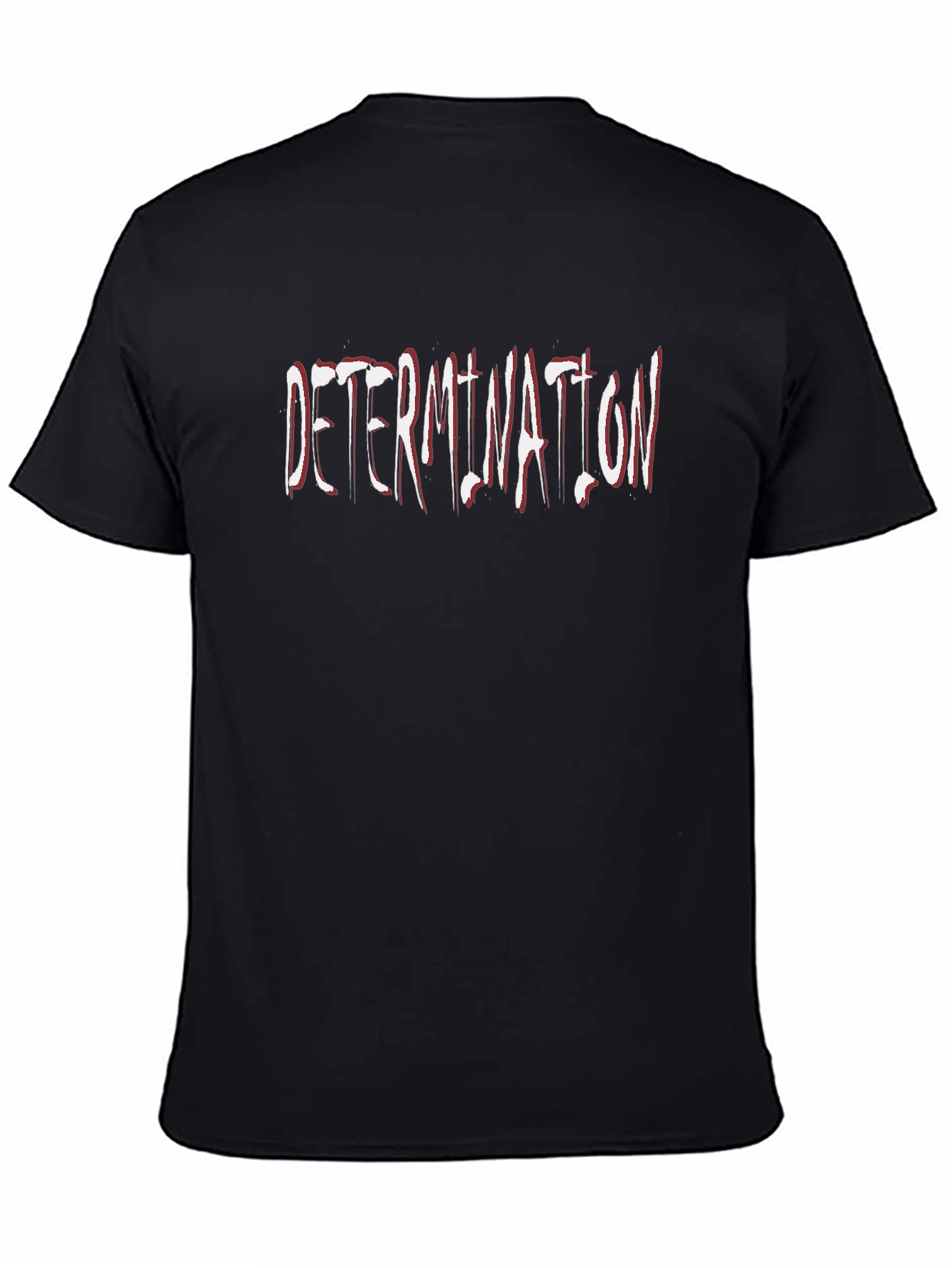 Determination Graphic T-Shirt - Black