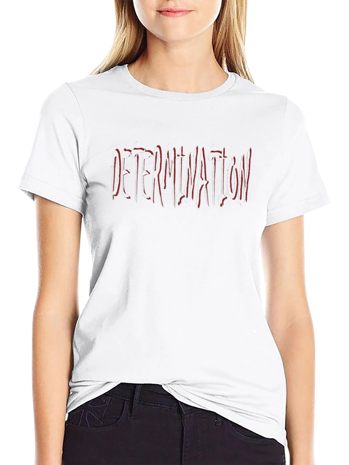 Determination Graphic T-Shirt - Black