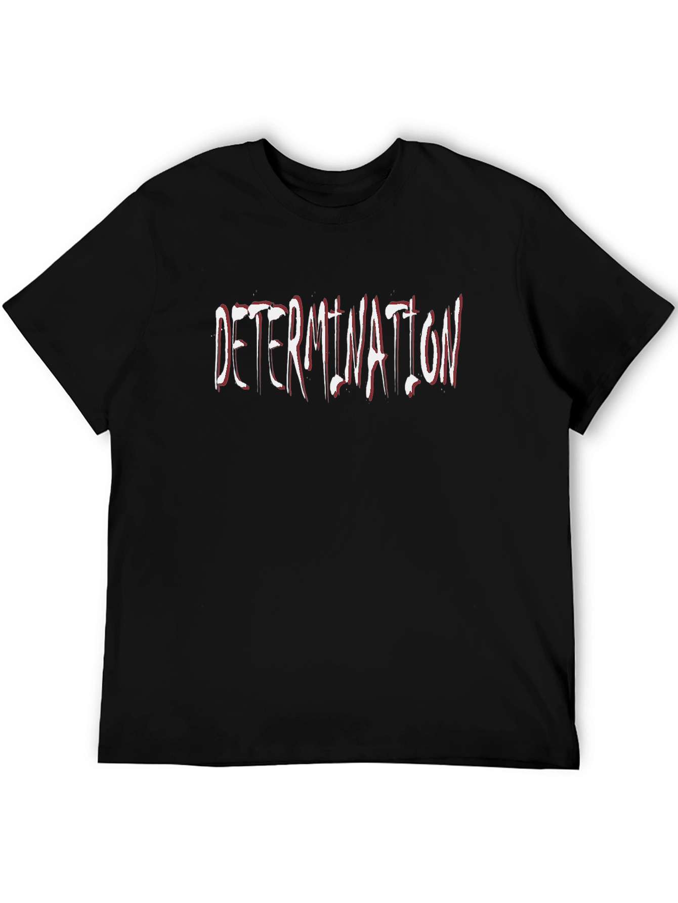 Determination Graphic T-Shirt - Black