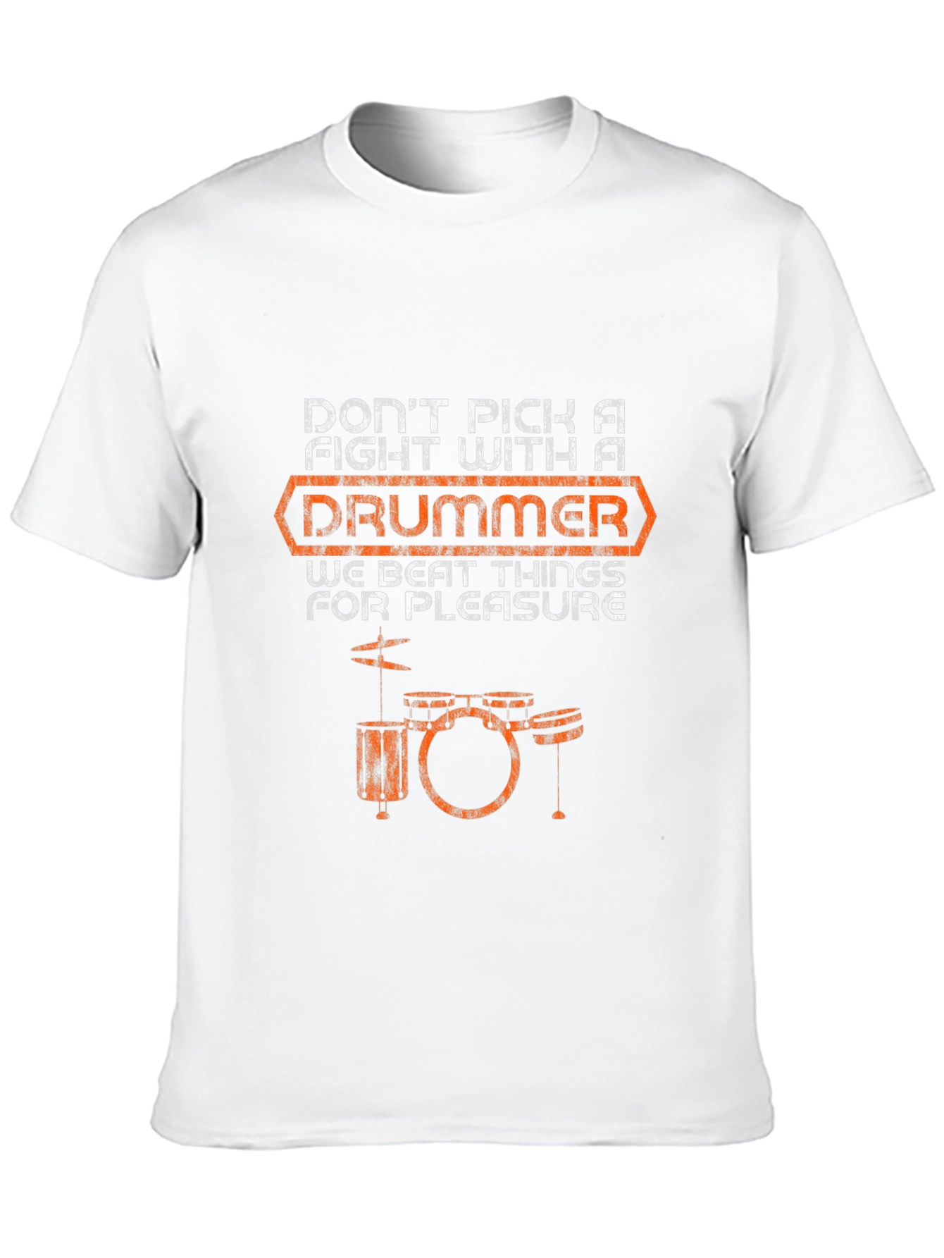 Drummer T-Shirt: Dont Pick A Fight!