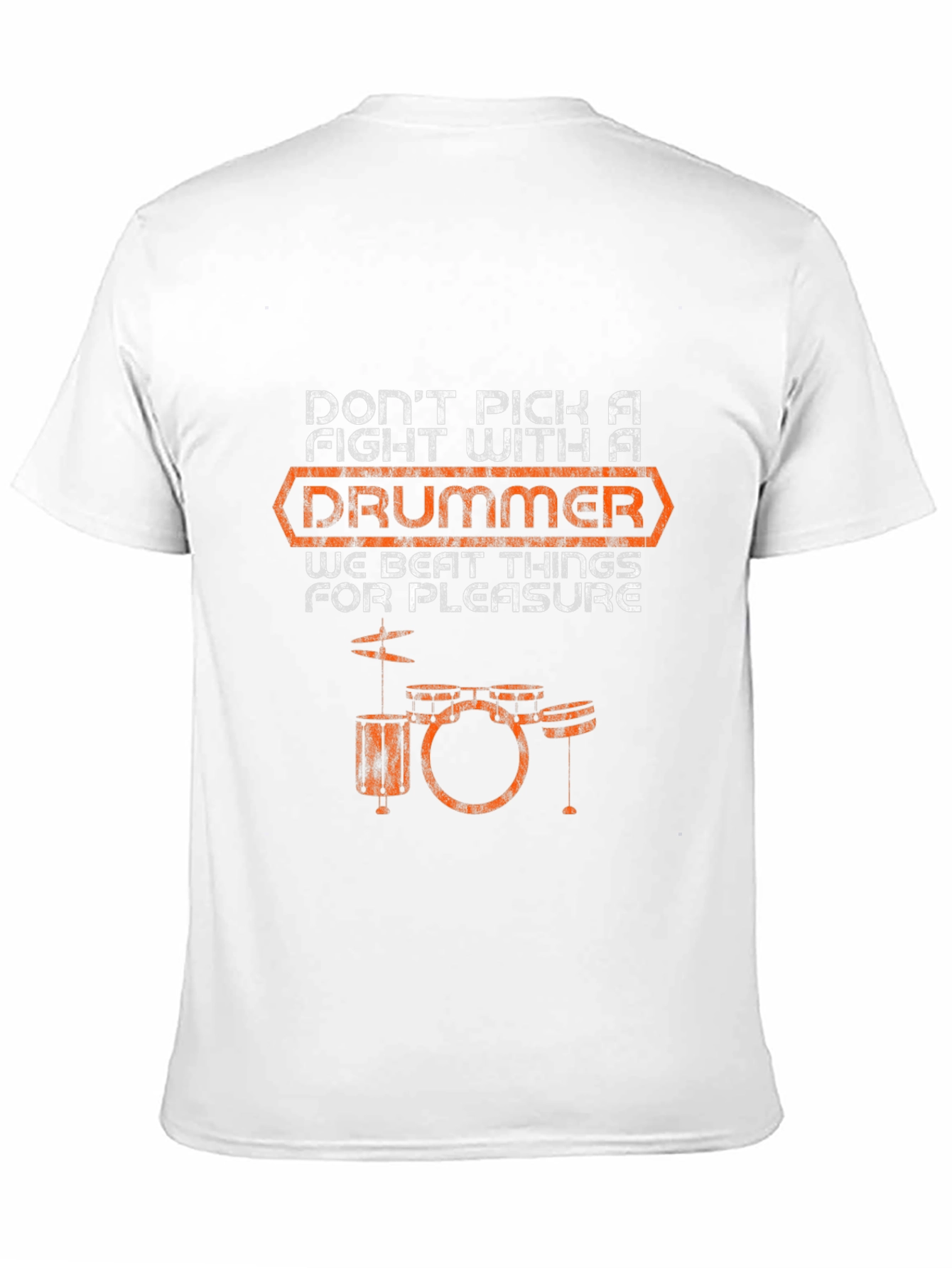 Drummer T-Shirt: Dont Pick A Fight!