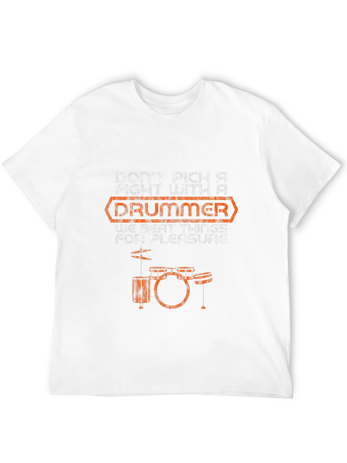 Drummer T-Shirt: Dont Pick A Fight!