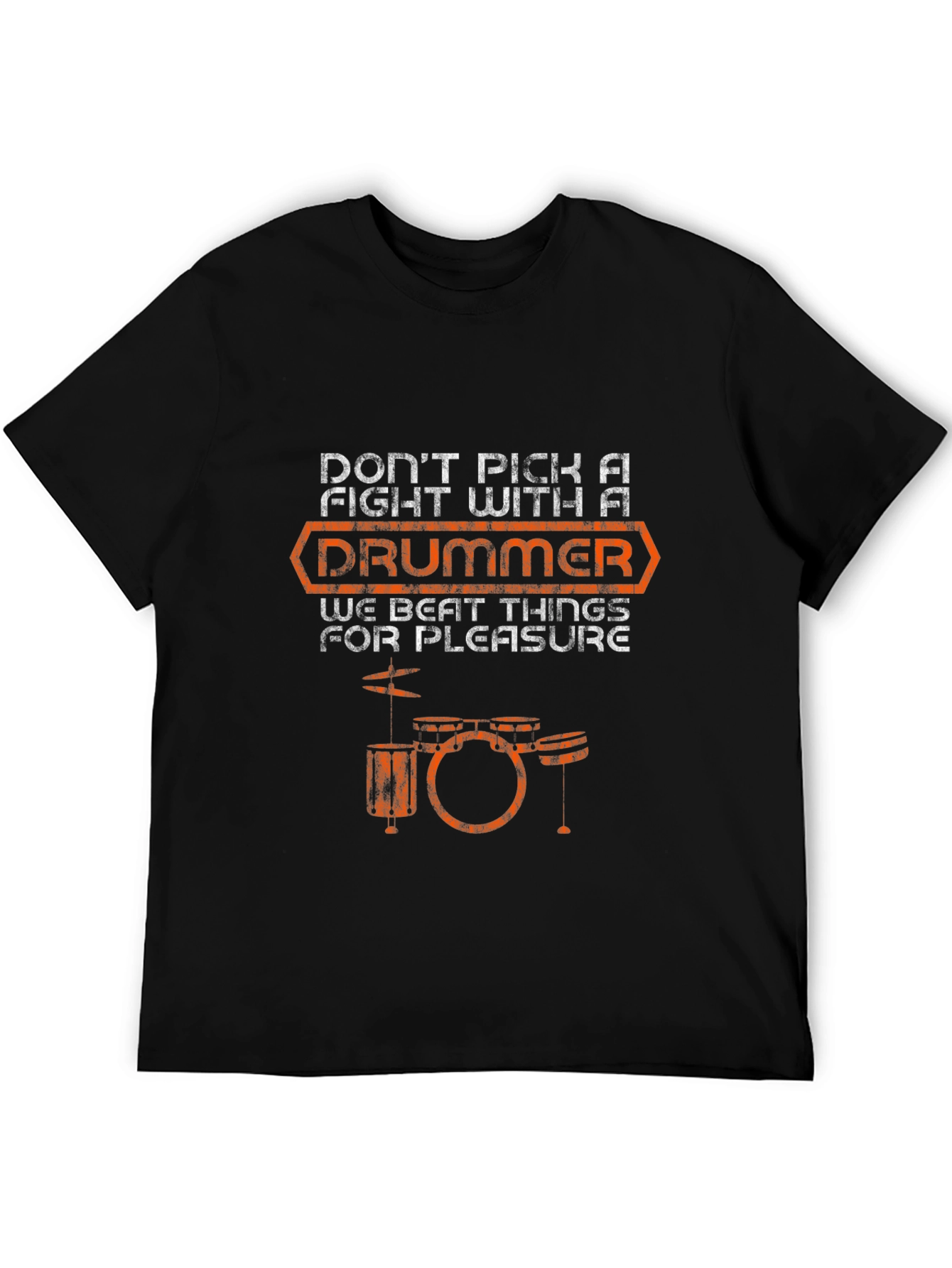 Drummer T-Shirt: Dont Pick A Fight!