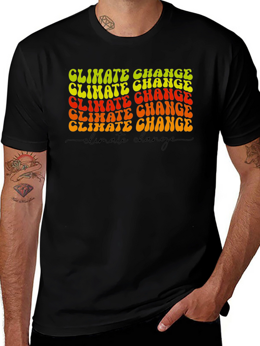 Climate Change Retro Graphic Tee