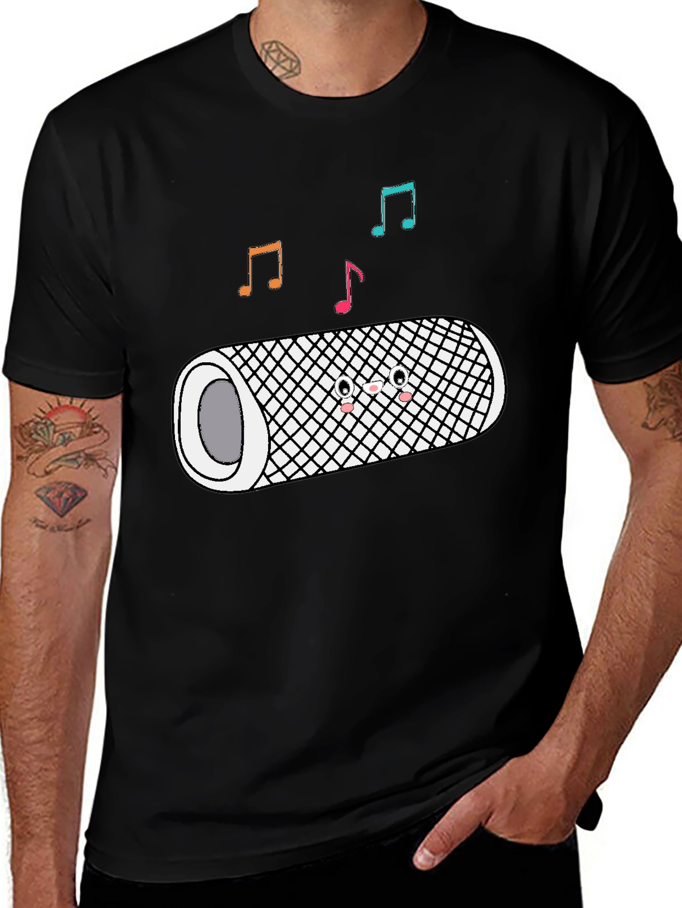 Kawaii Audio Jack Music T-Shirt