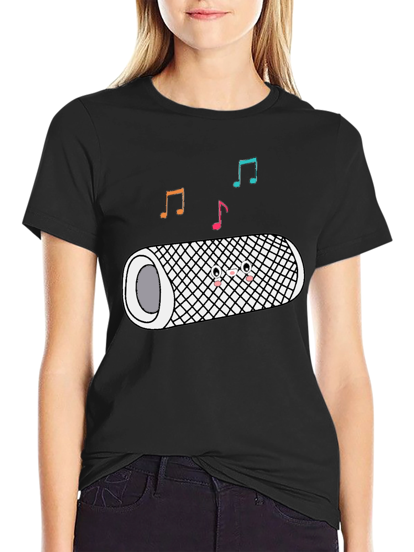 Kawaii Audio Jack Music T-Shirt