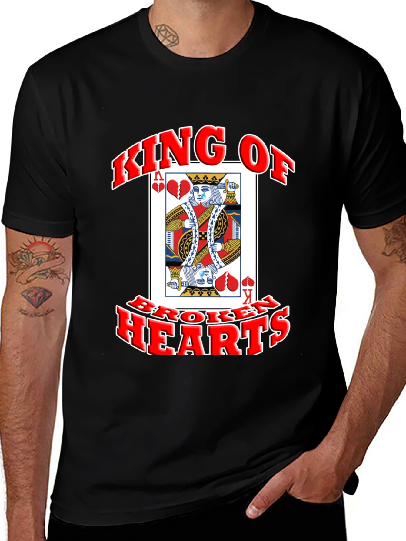 King of Broken Hearts Graphic T-Shirt